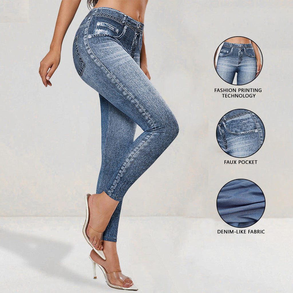 Horizon Essentials | Retro High-Elastic Premium Yoga Tights