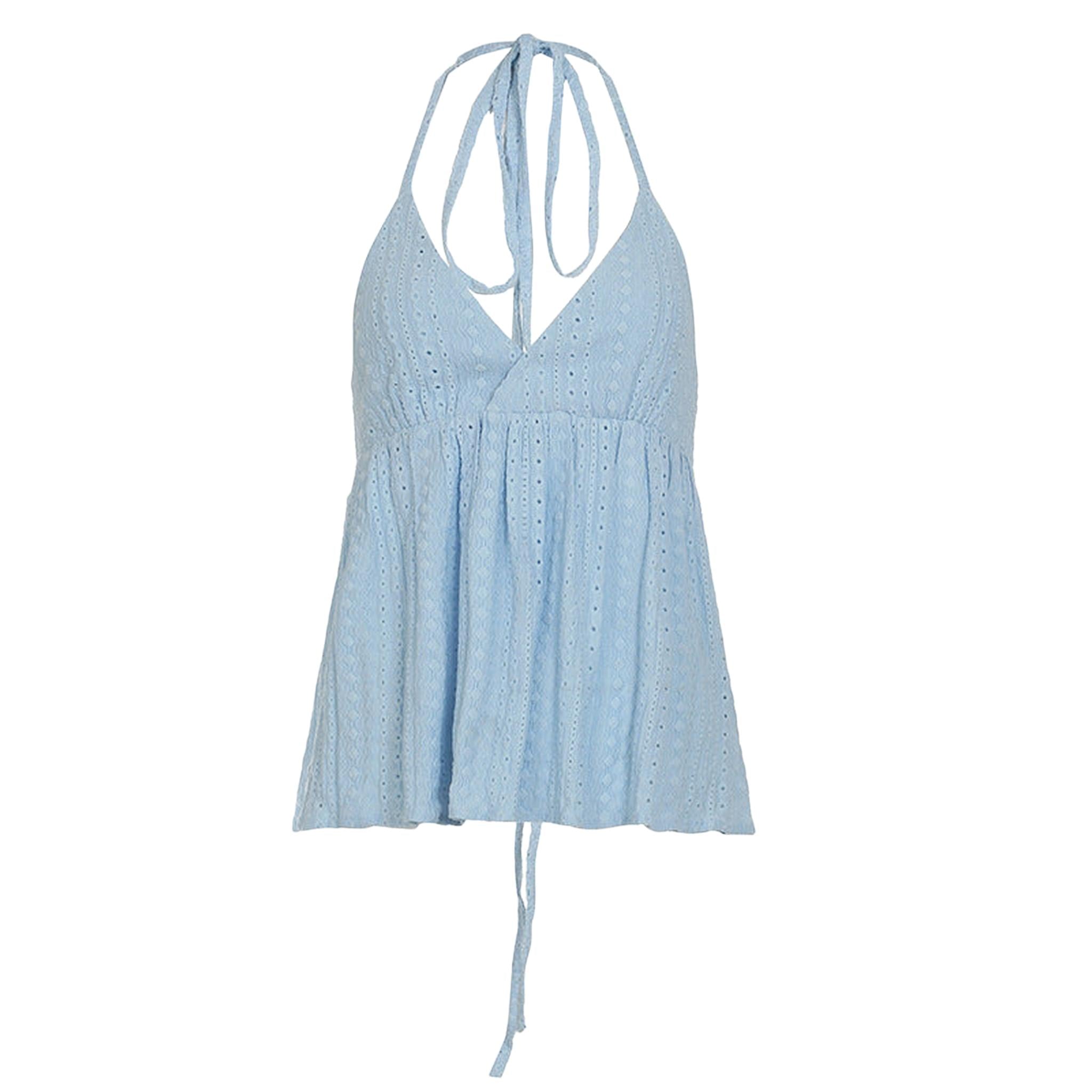 Horizon Essentials | Retro Polyester V-Neck Camisole
