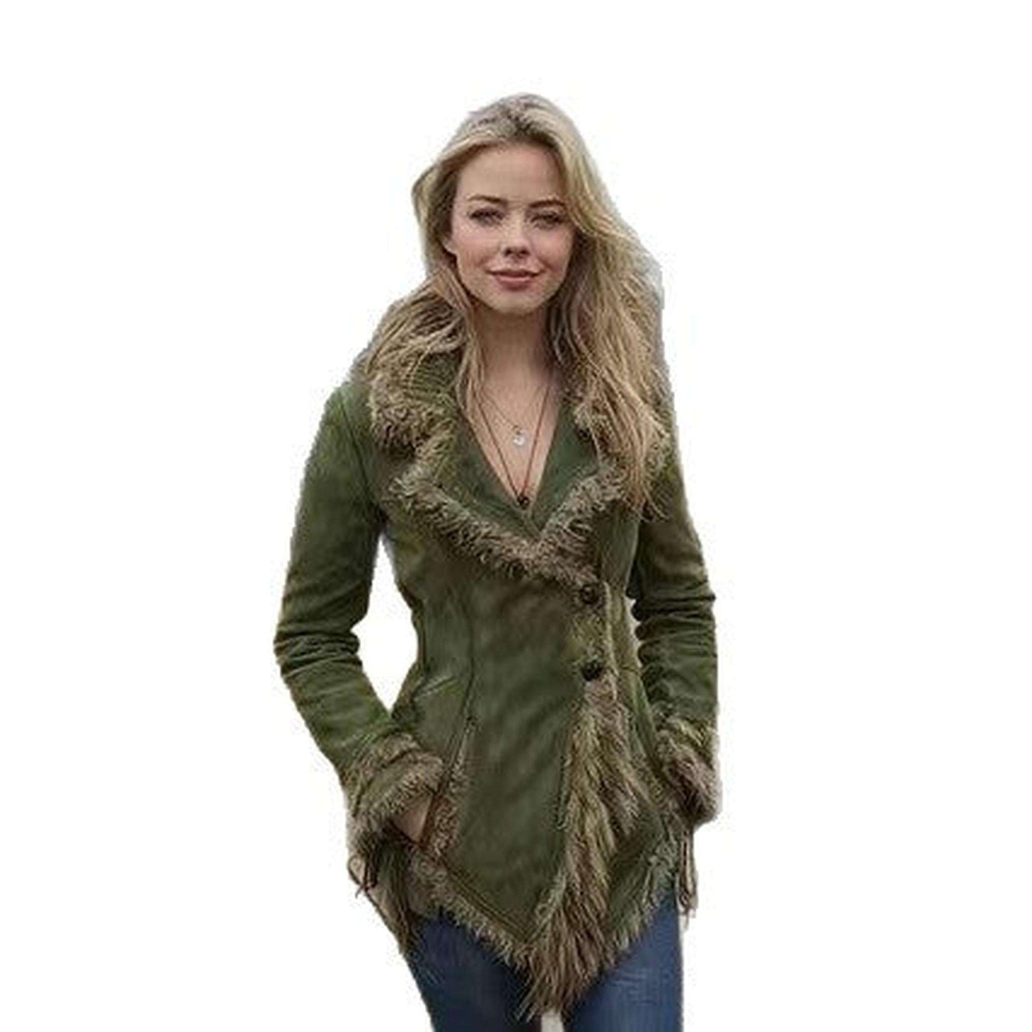 Horizon Essentials | Retro Suede Mid-Length Jacket