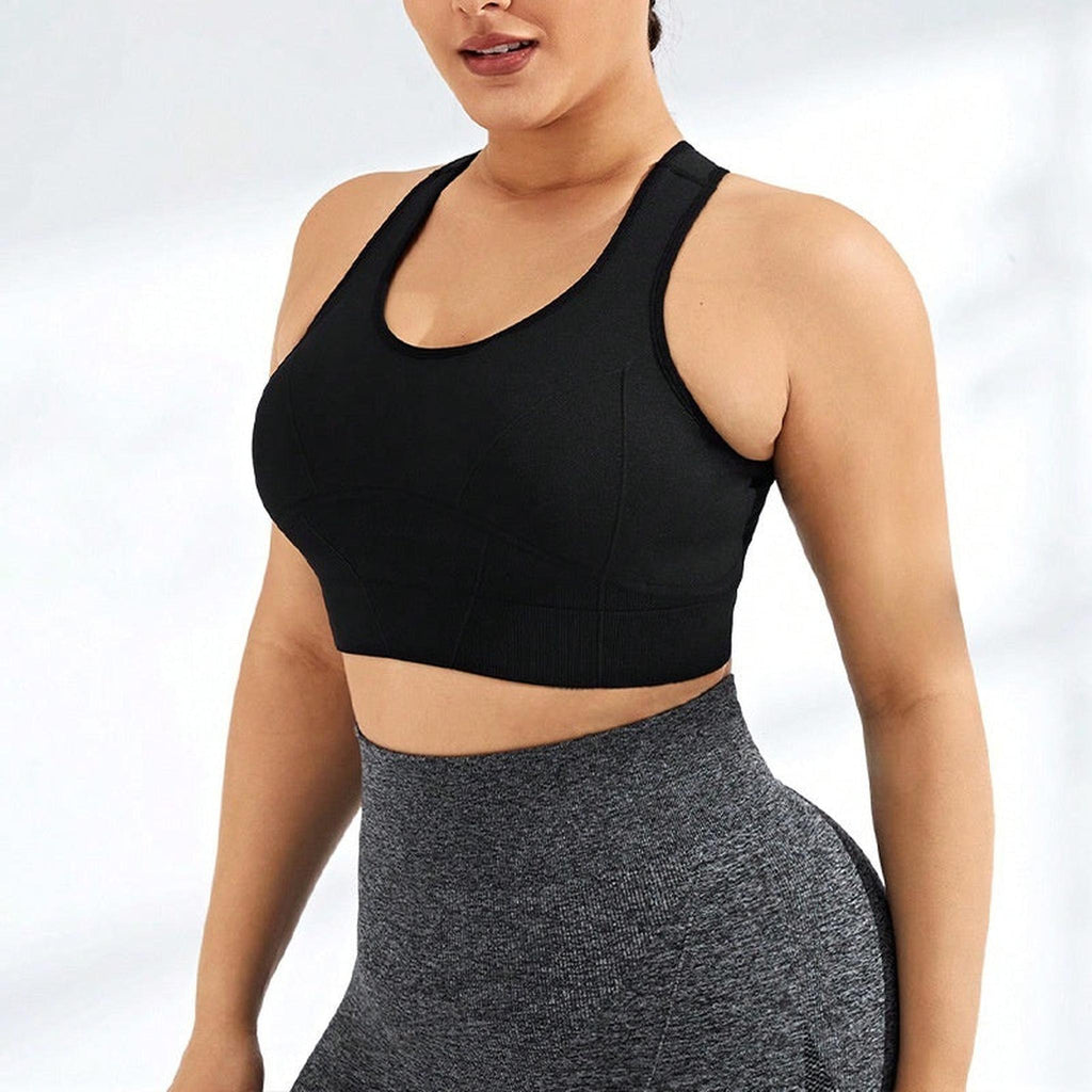 Horizon Essentials | Seamless Shockproof Push-up Yoga Vest