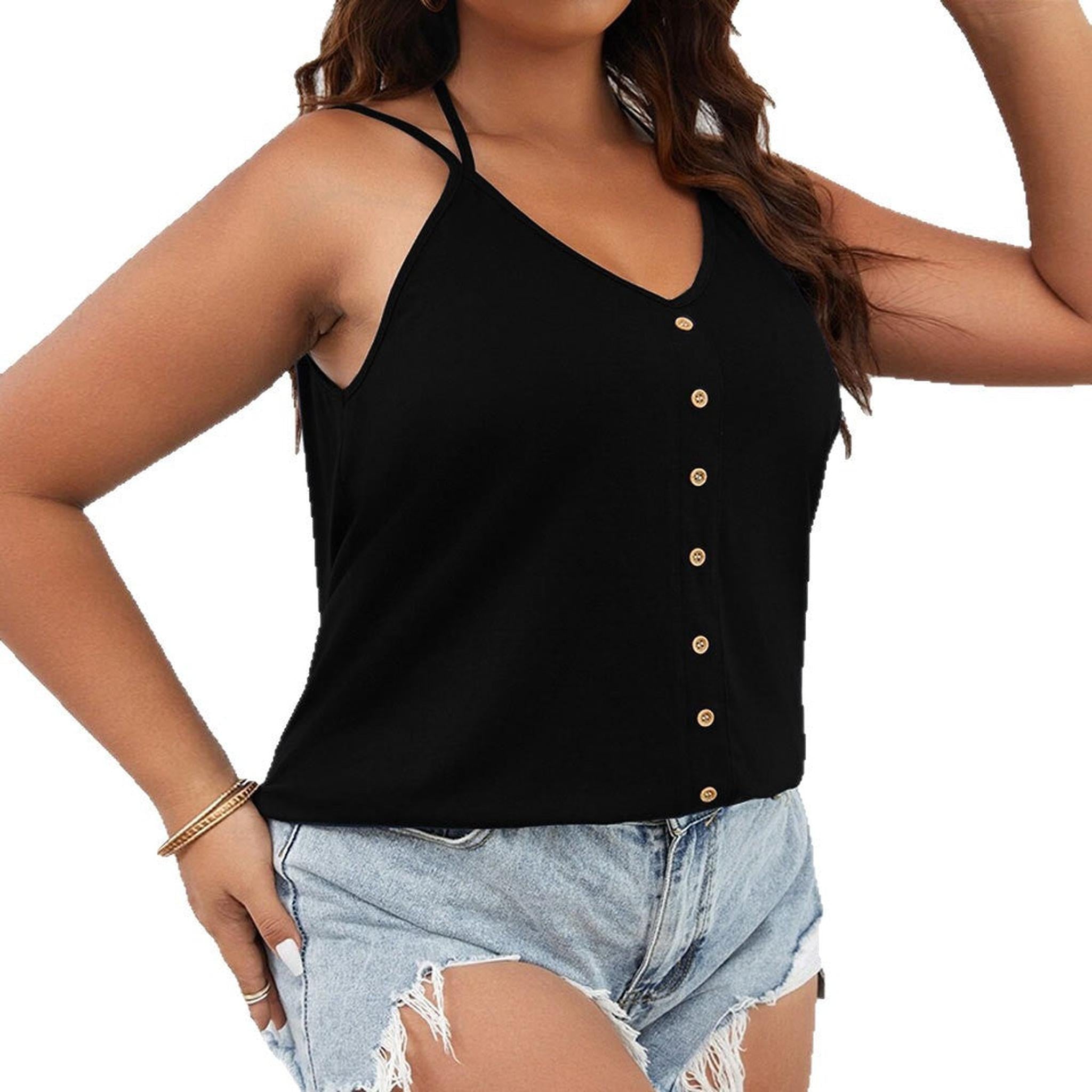 Horizon Essentials | Sexy Casual Sleeveless V-Neck Tank