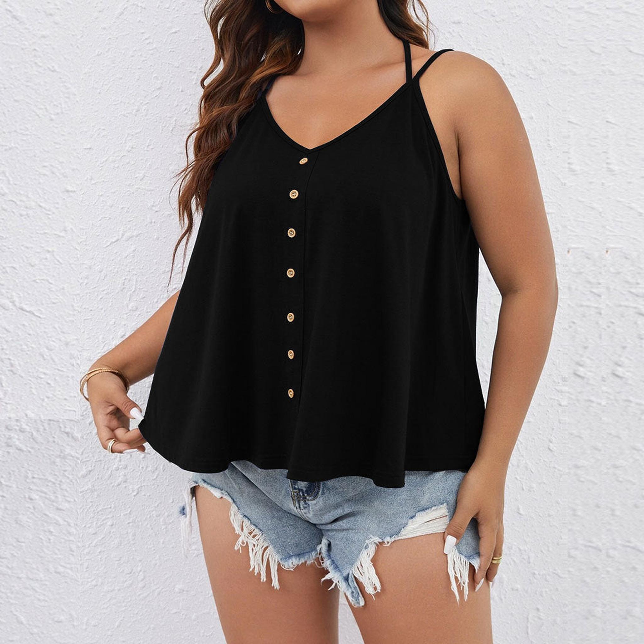 Horizon Essentials | Sexy Casual Sleeveless V-Neck Tank