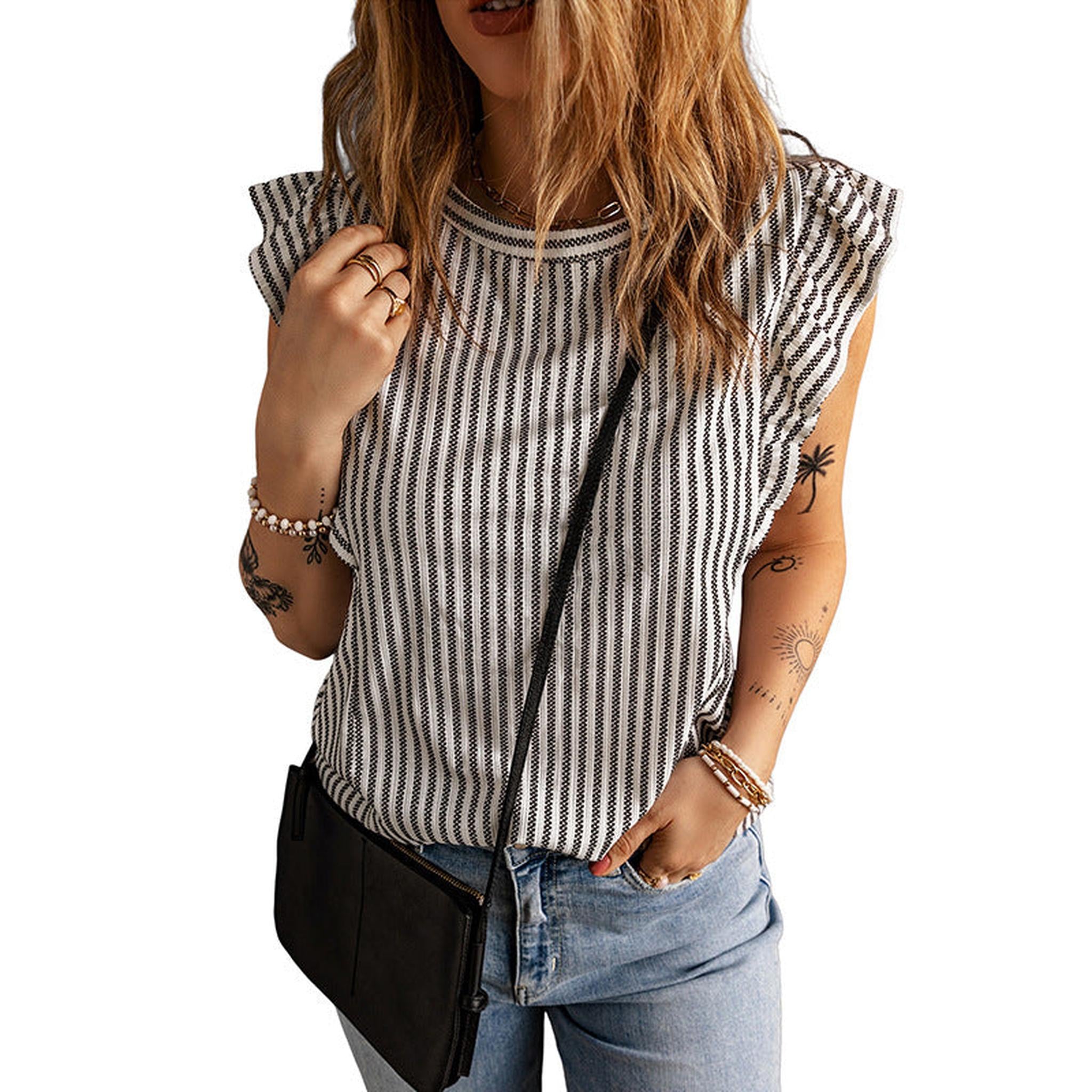 Horizon Essentials | Shiying Sleeveless Ruffled Pullover Vest