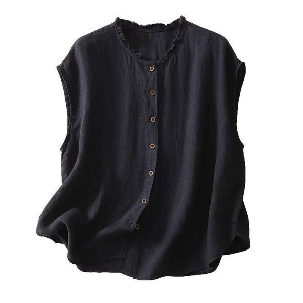 Horizon Essentials | Sleeveless Vest Cardigan Jacket Top