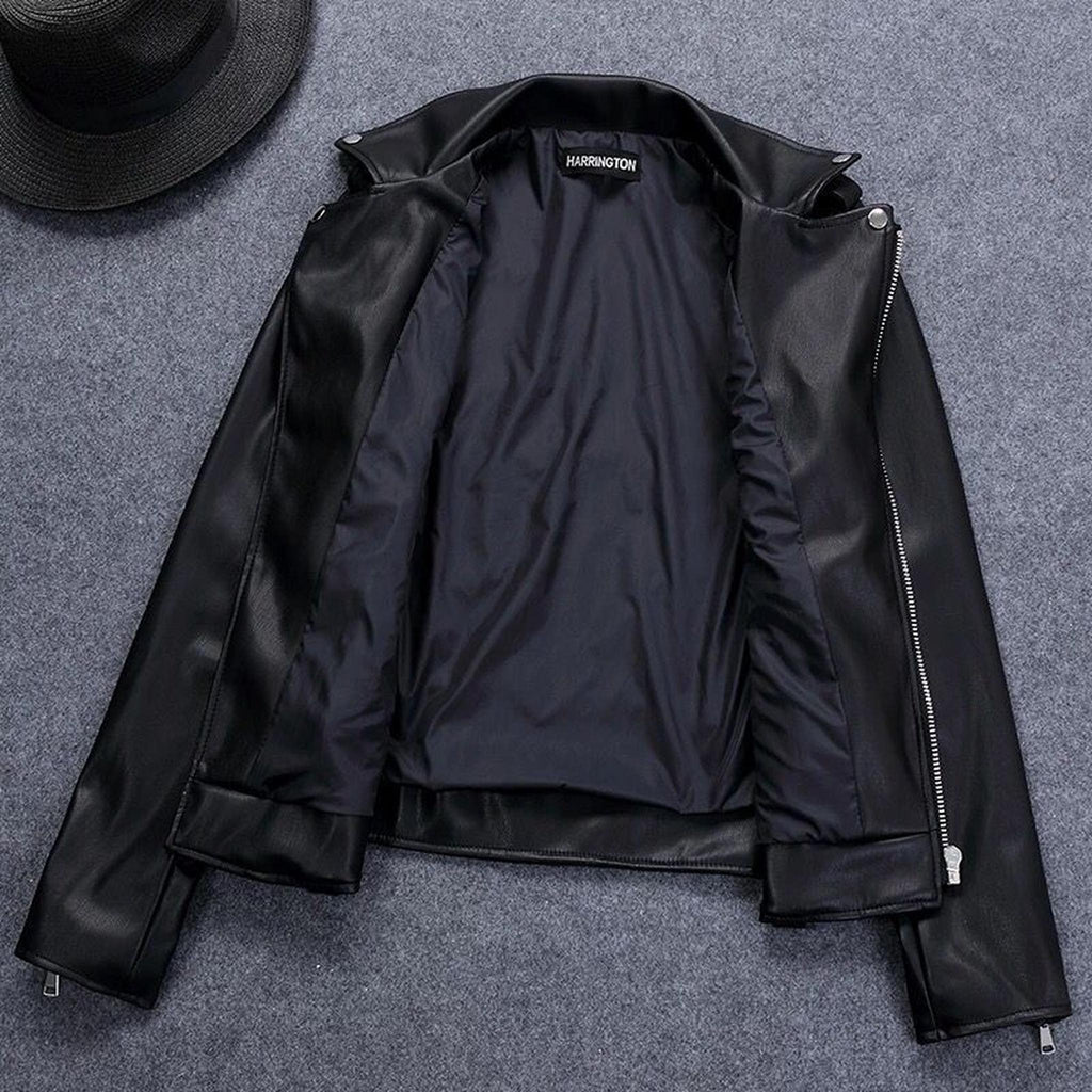 Horizon Essentials | Slim Black Korean Jacket Premium