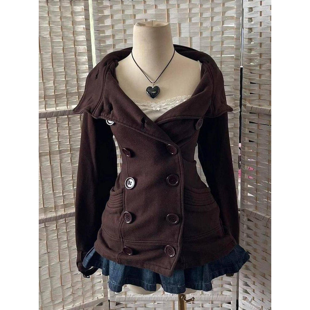 Horizon Essentials | Slim Fit Premium Double-Breasted Coat