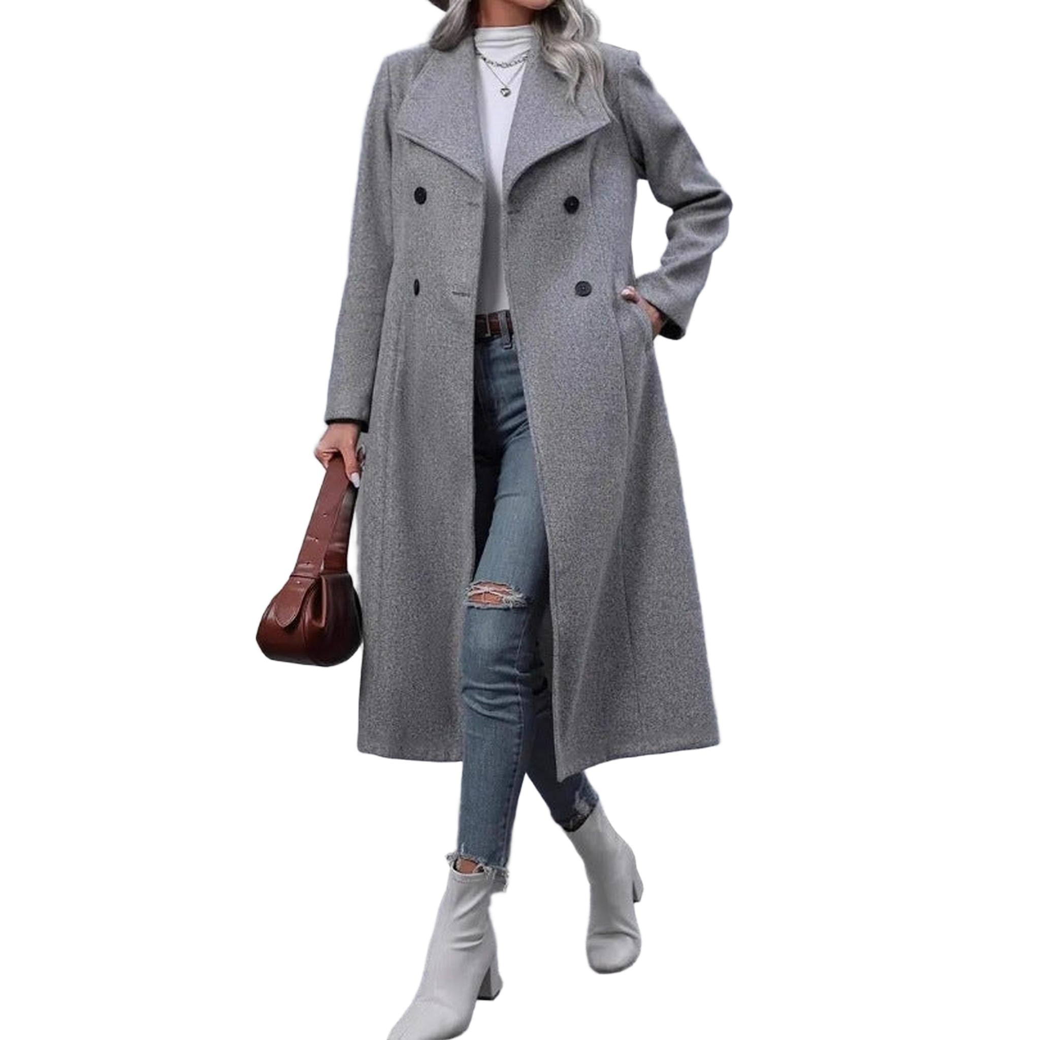 Horizon Essentials | Slim-Fit Premium Long Wool Coat