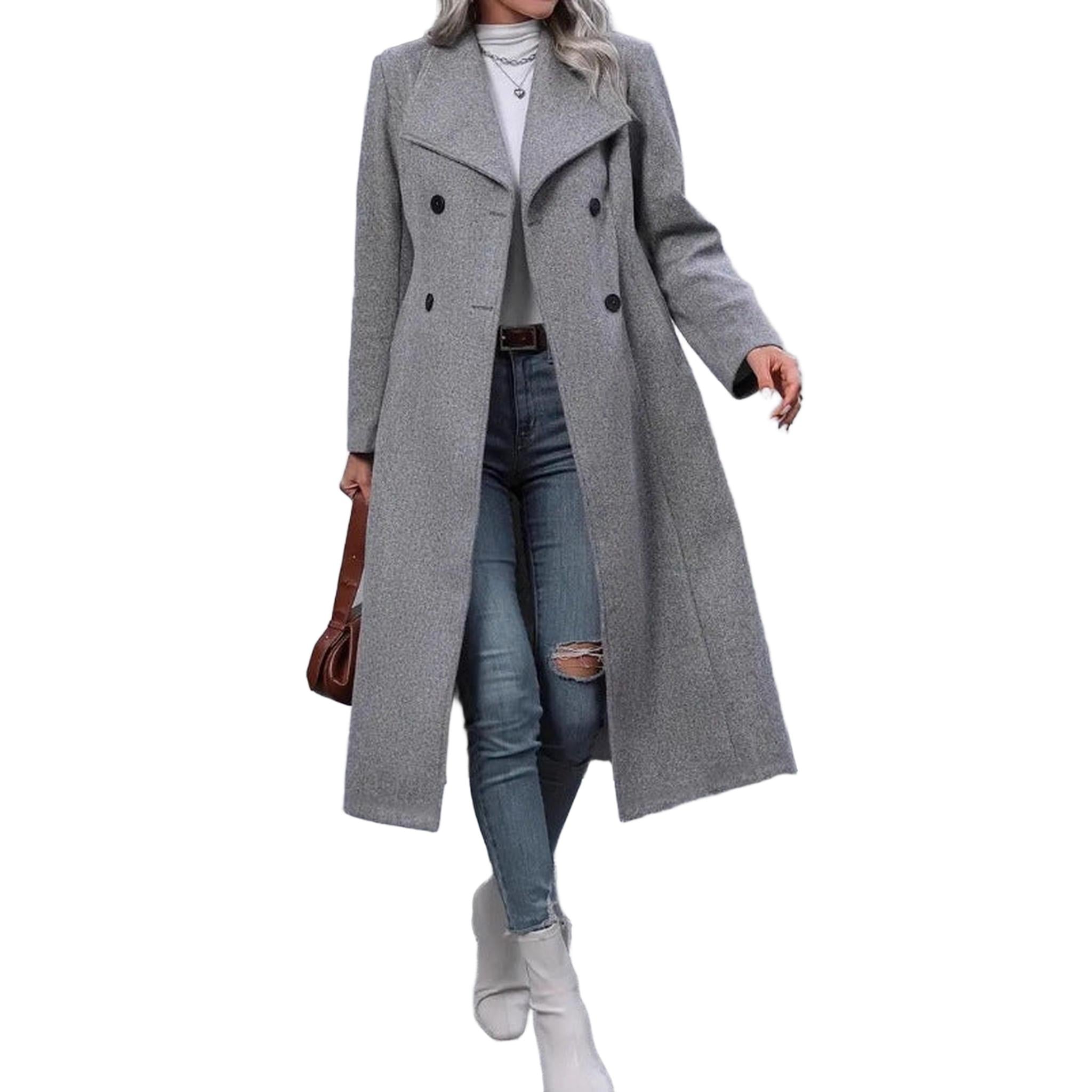 Horizon Essentials | Slim-Fit Premium Long Wool Coat