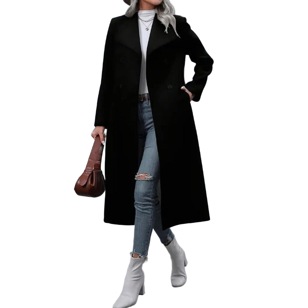 Horizon Essentials | Slim-Fit Premium Long Wool Coat