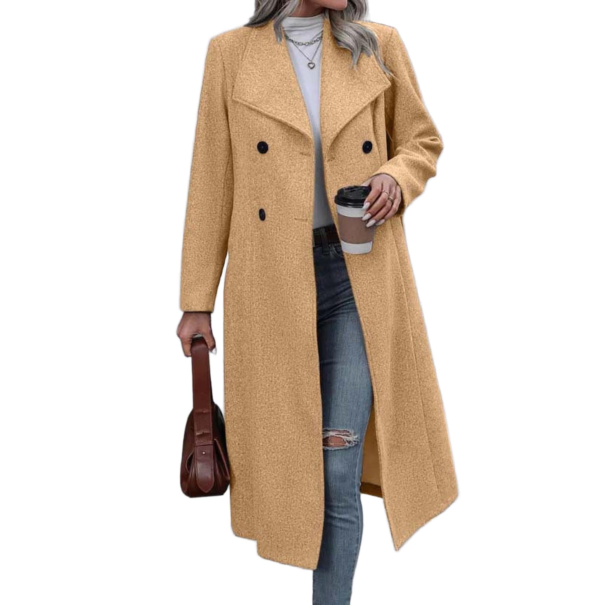 Horizon Essentials | Slim-Fit Premium Long Wool Coat