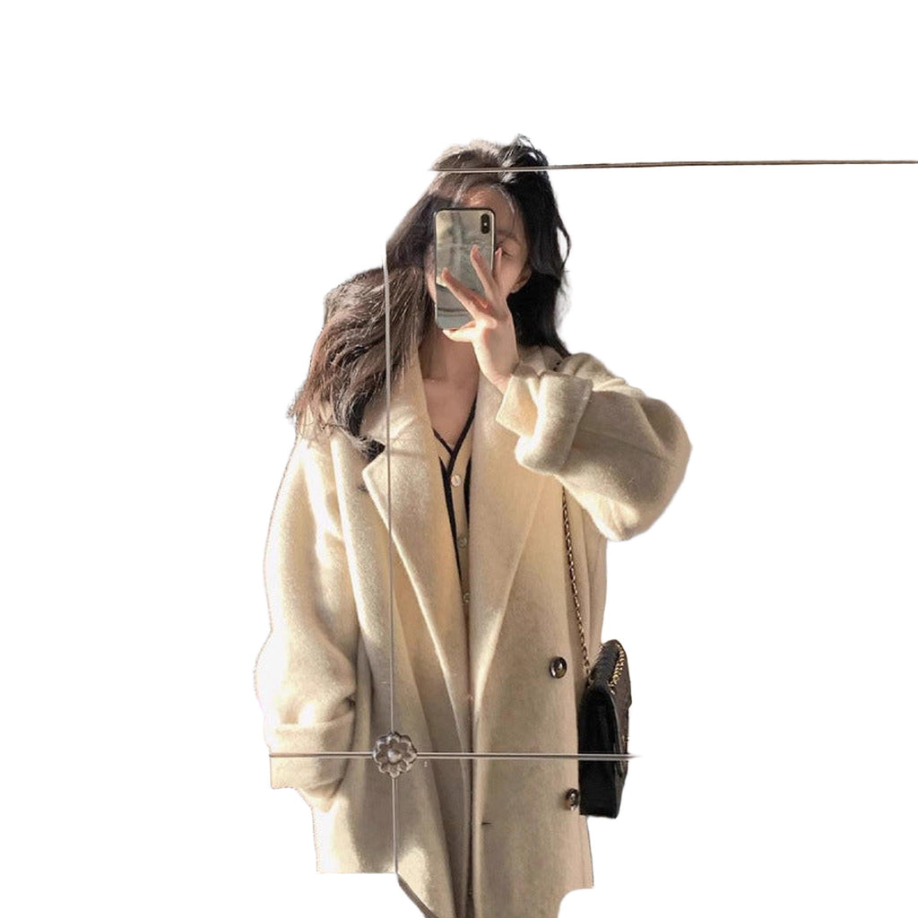 Horizon Essentials | Slim Wool Mid-Length Coat