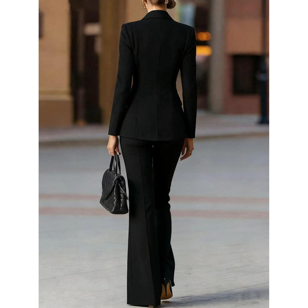 Horizon Essentials | Slimming Long-Sleeve Solid Suit