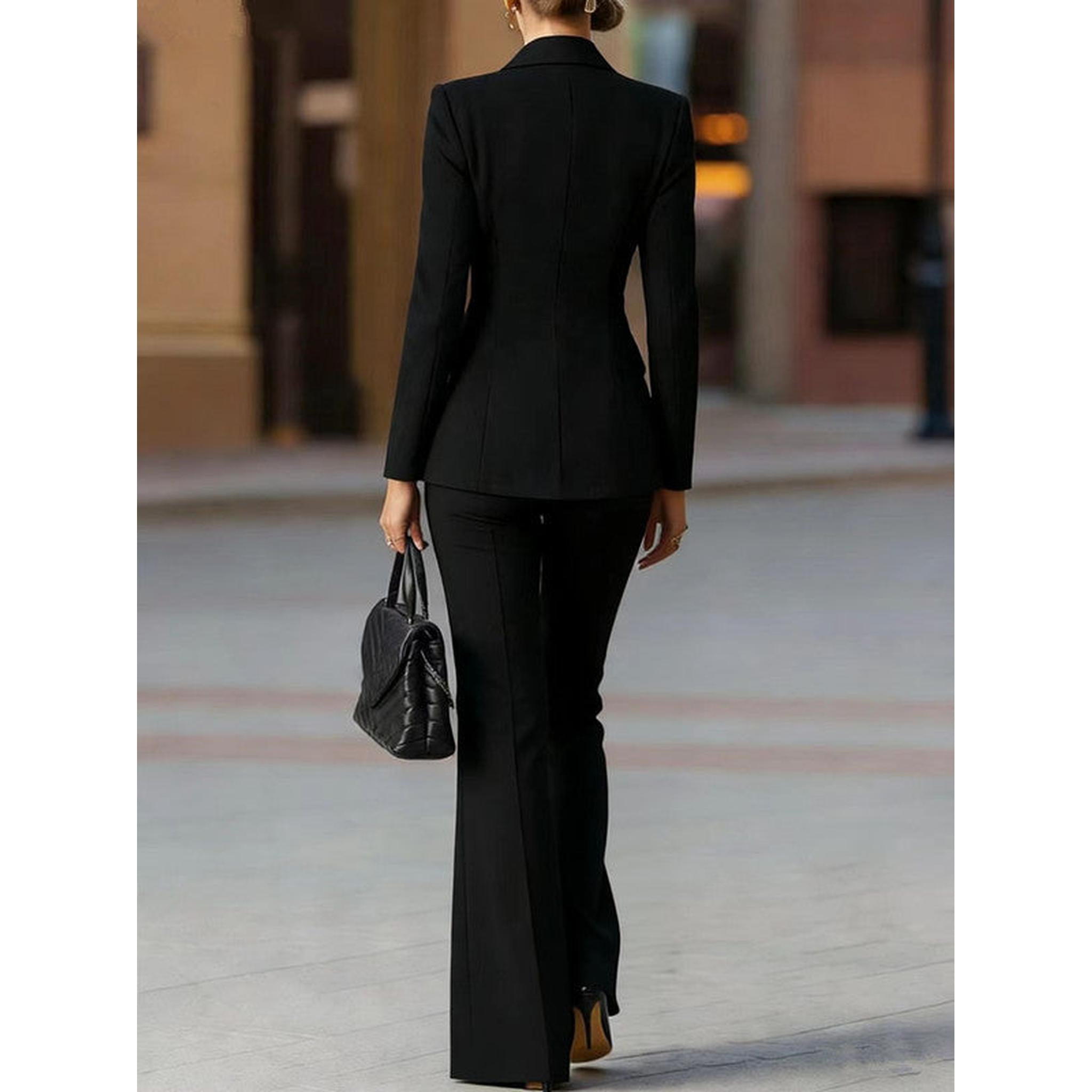 Horizon Essentials | Slimming Long-Sleeve Solid Suit