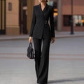 Horizon Essentials | Slimming Long-Sleeve Solid Suit