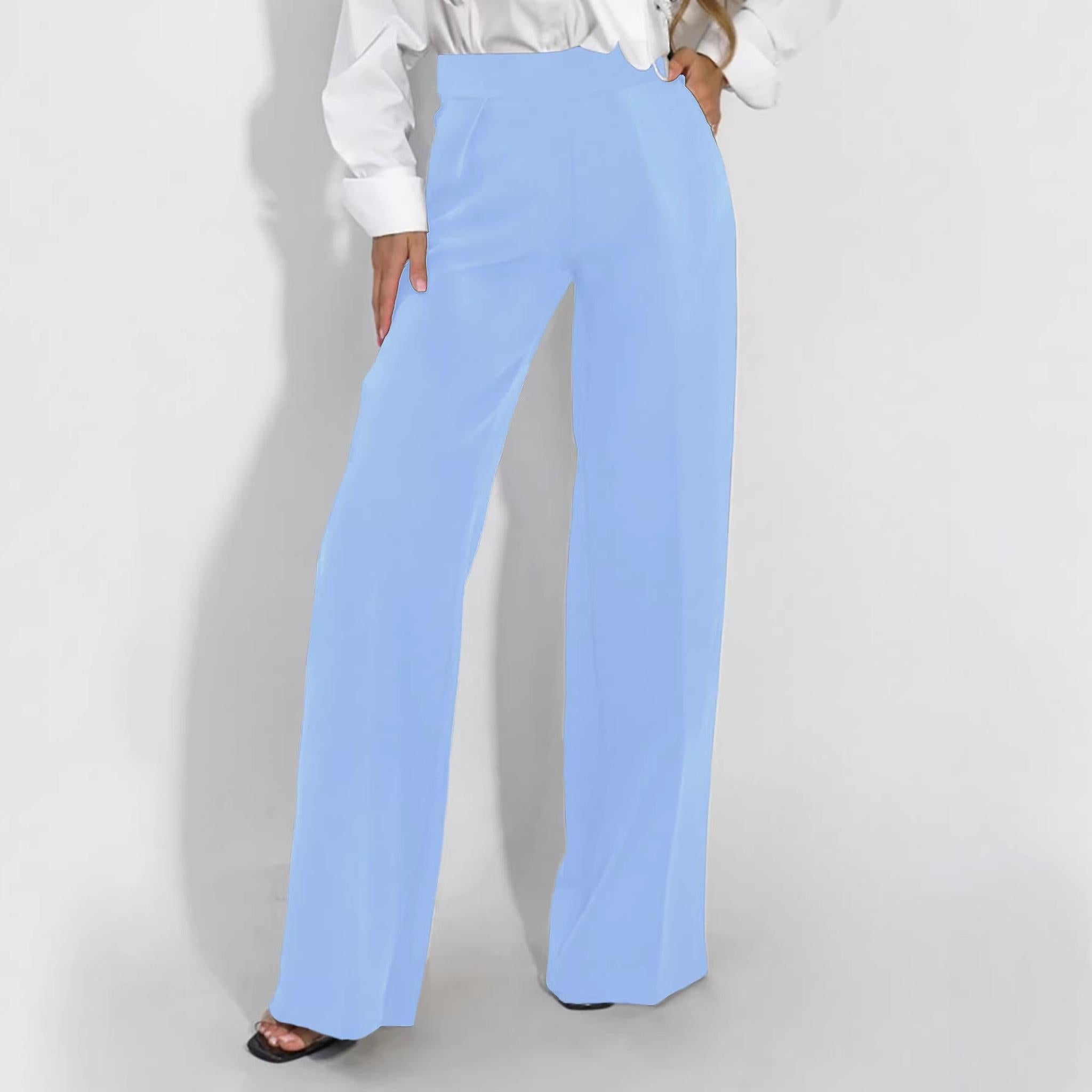 Horizon Essentials | Slimming Straight-Leg Casual Trousers