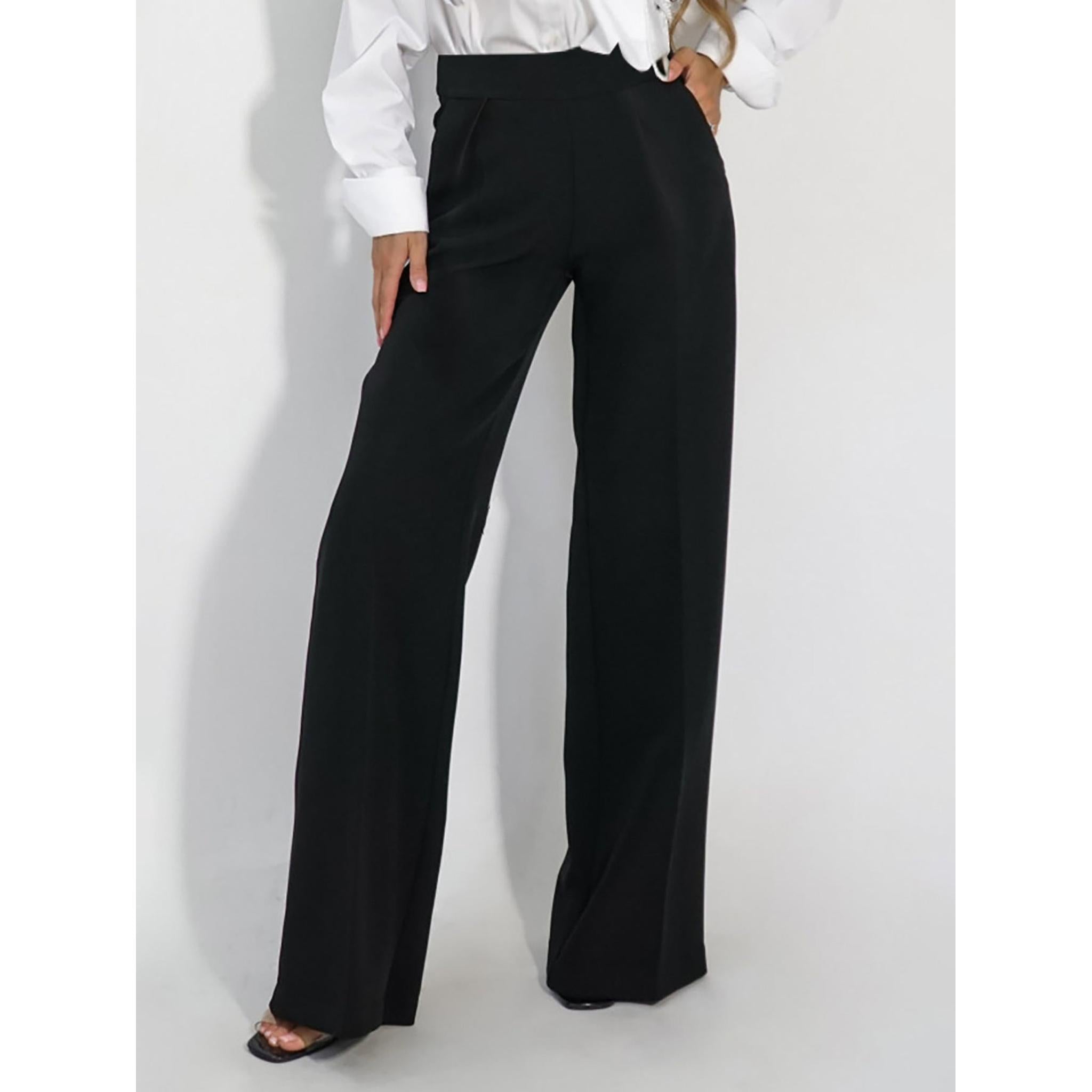 Horizon Essentials | Slimming Straight-Leg Casual Trousers