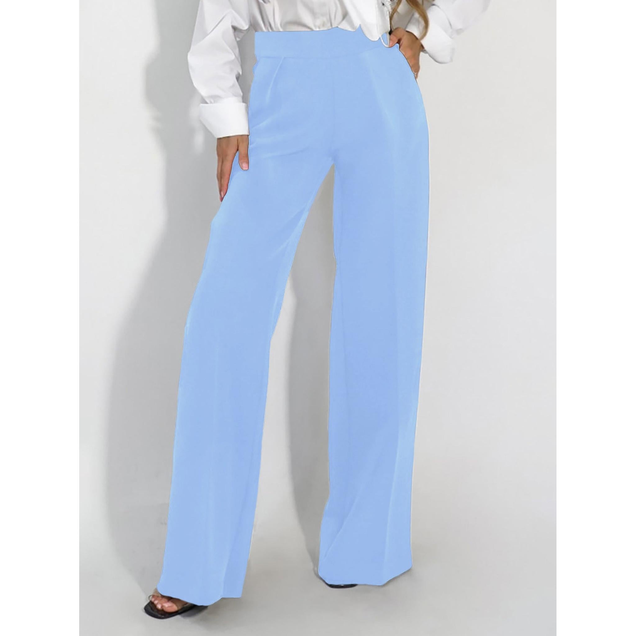 Horizon Essentials | Slimming Straight-Leg Casual Trousers