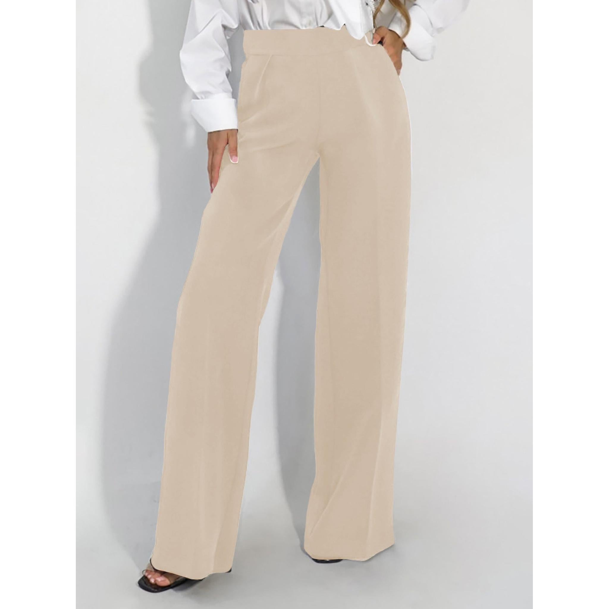 Horizon Essentials | Slimming Straight-Leg Casual Trousers