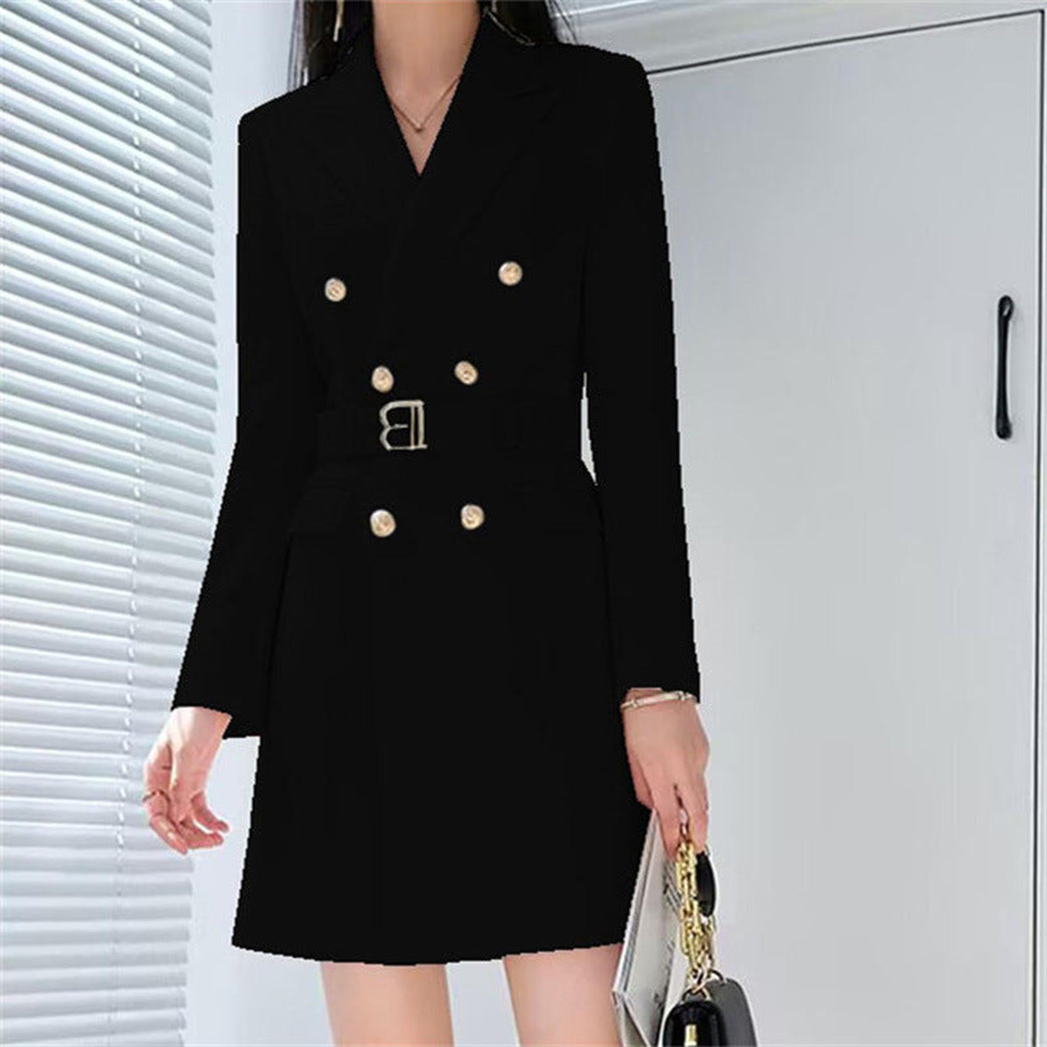 Horizon Essentials | Slimming Waist Office Coat