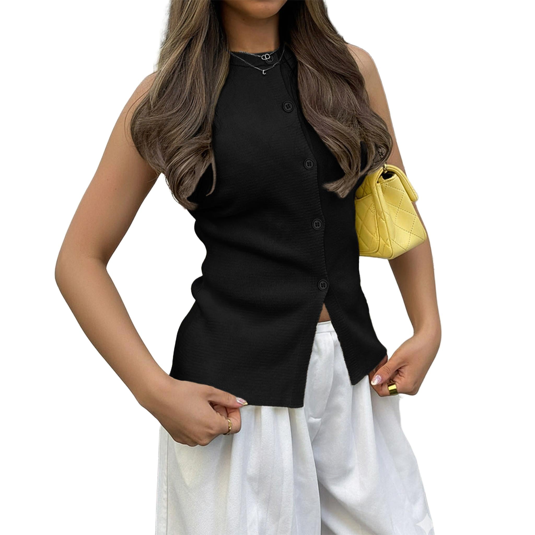 Horizon Essentials | Solid Color Premium Sleeveless Tank