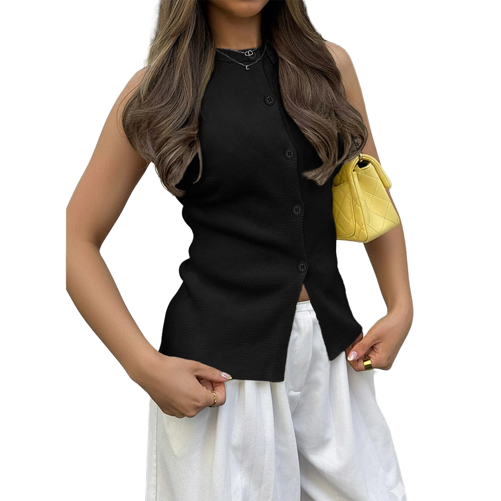 Horizon Essentials | Solid Color Premium Sleeveless Tank