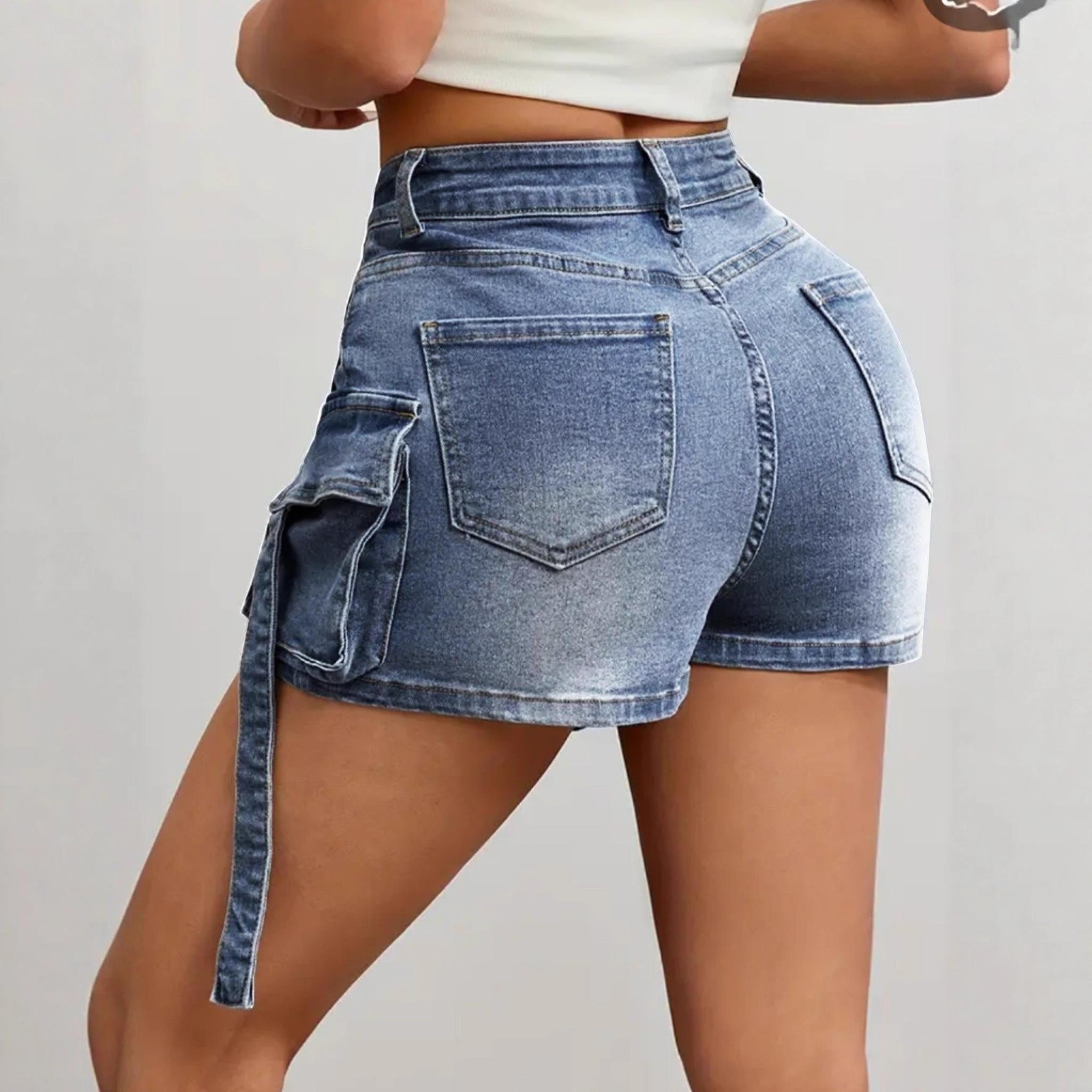 Horizon Essentials | Spicy Girl Premium Elastic Denim Skort
