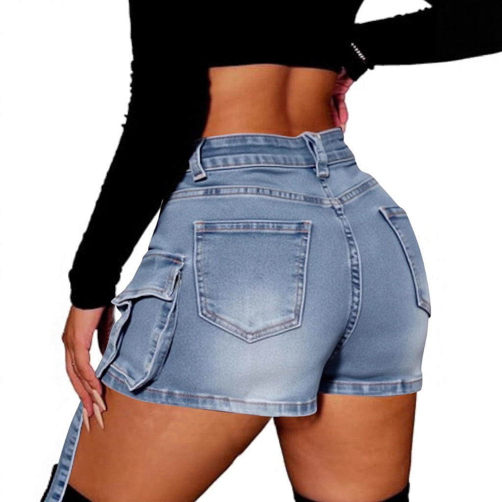 Horizon Essentials | Spicy Girl Premium Elastic Denim Skort