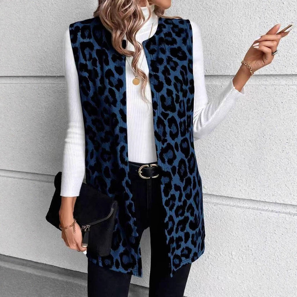 Horizon Essentials | Stylish Casual Leopard Print Jacket