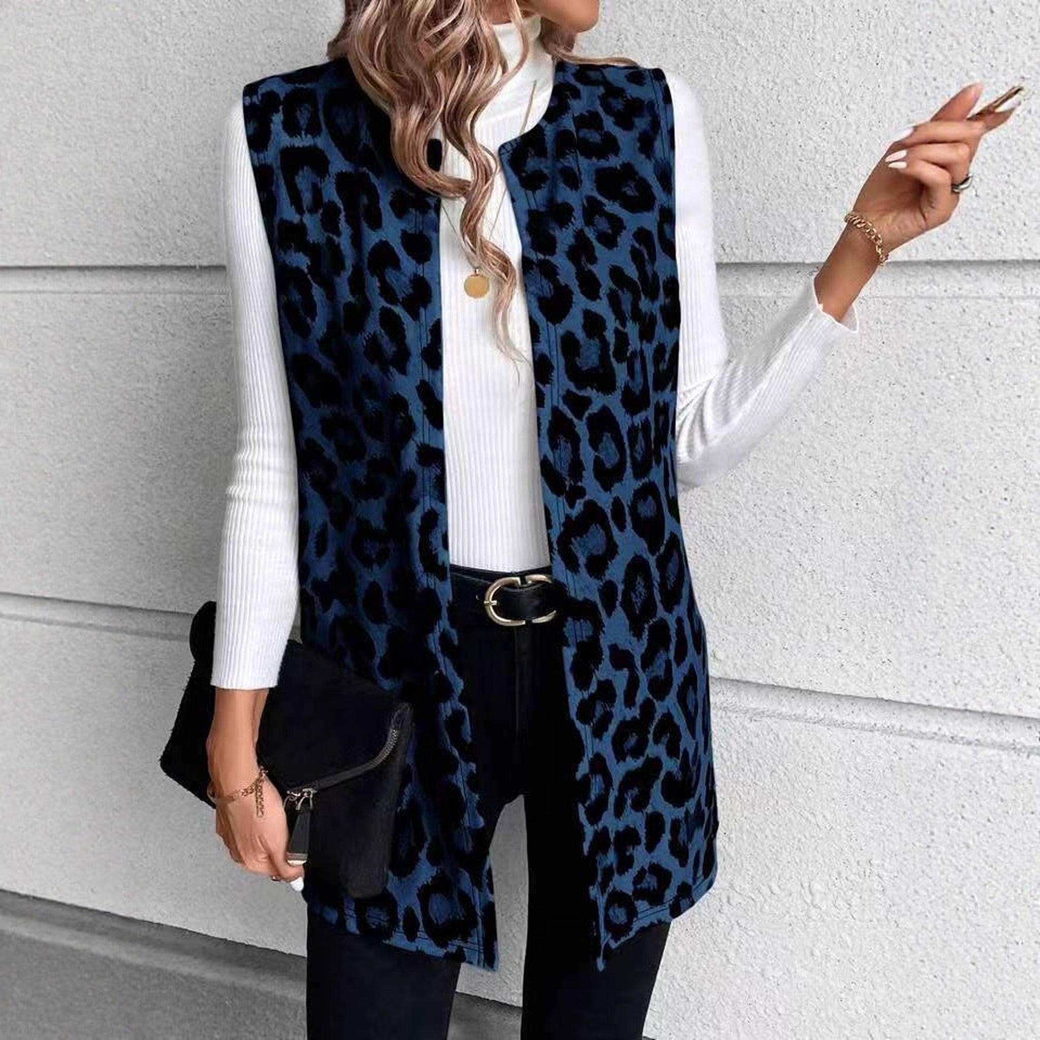 Horizon Essentials | Stylish Casual Leopard Print Jacket