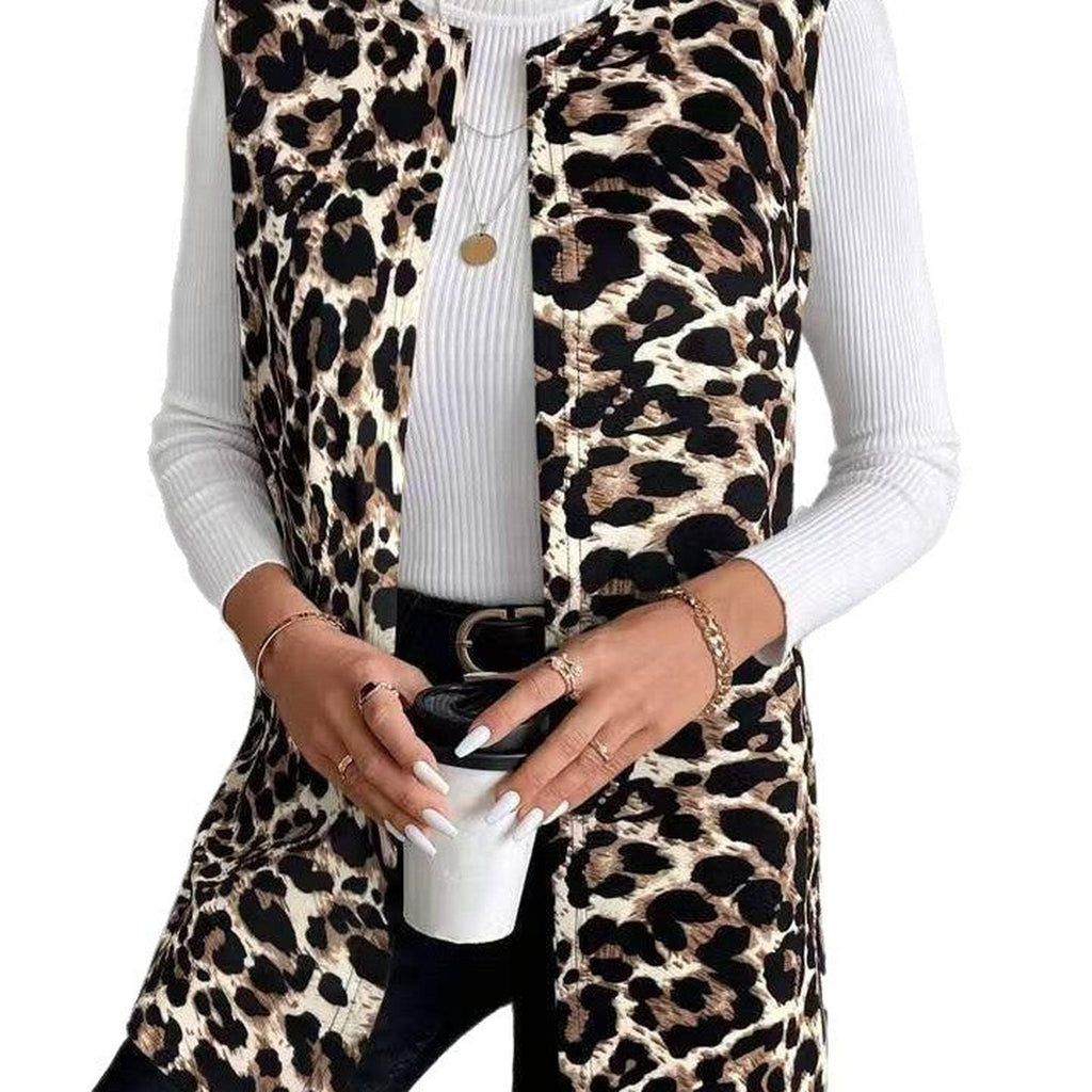 Horizon Essentials | Stylish Casual Leopard Print Jacket