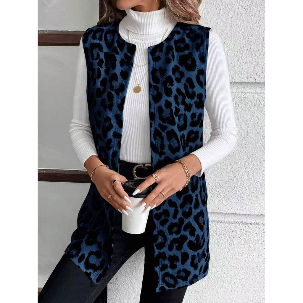 Horizon Essentials | Stylish Casual Leopard Print Jacket