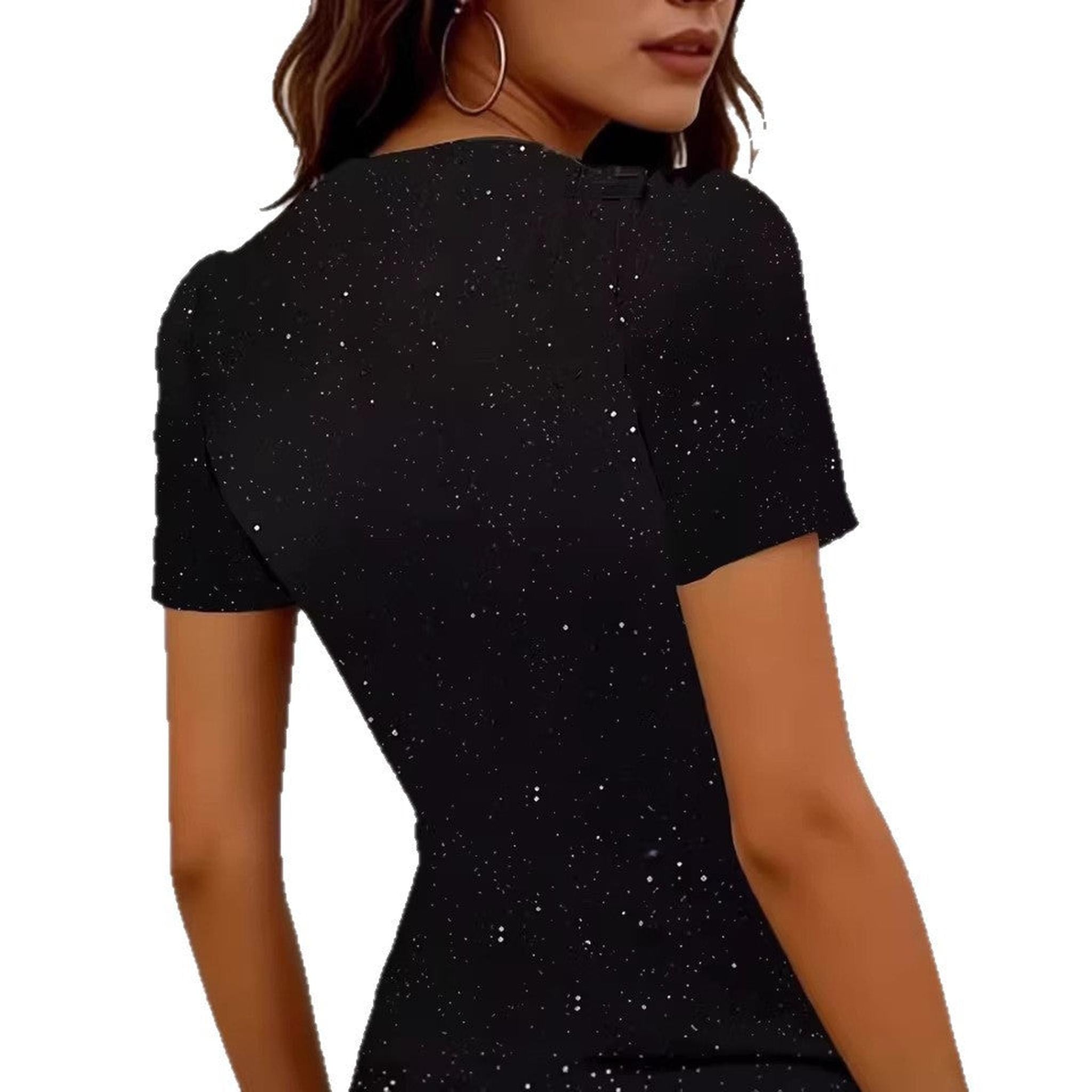 Horizon Essentials | Stylish Casual V-Neck Cross-Collar