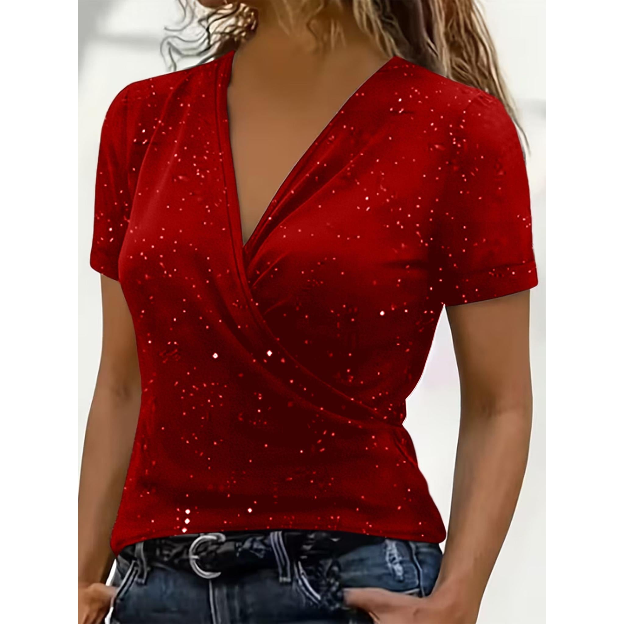 Horizon Essentials | Stylish Casual V-Neck Cross-Collar