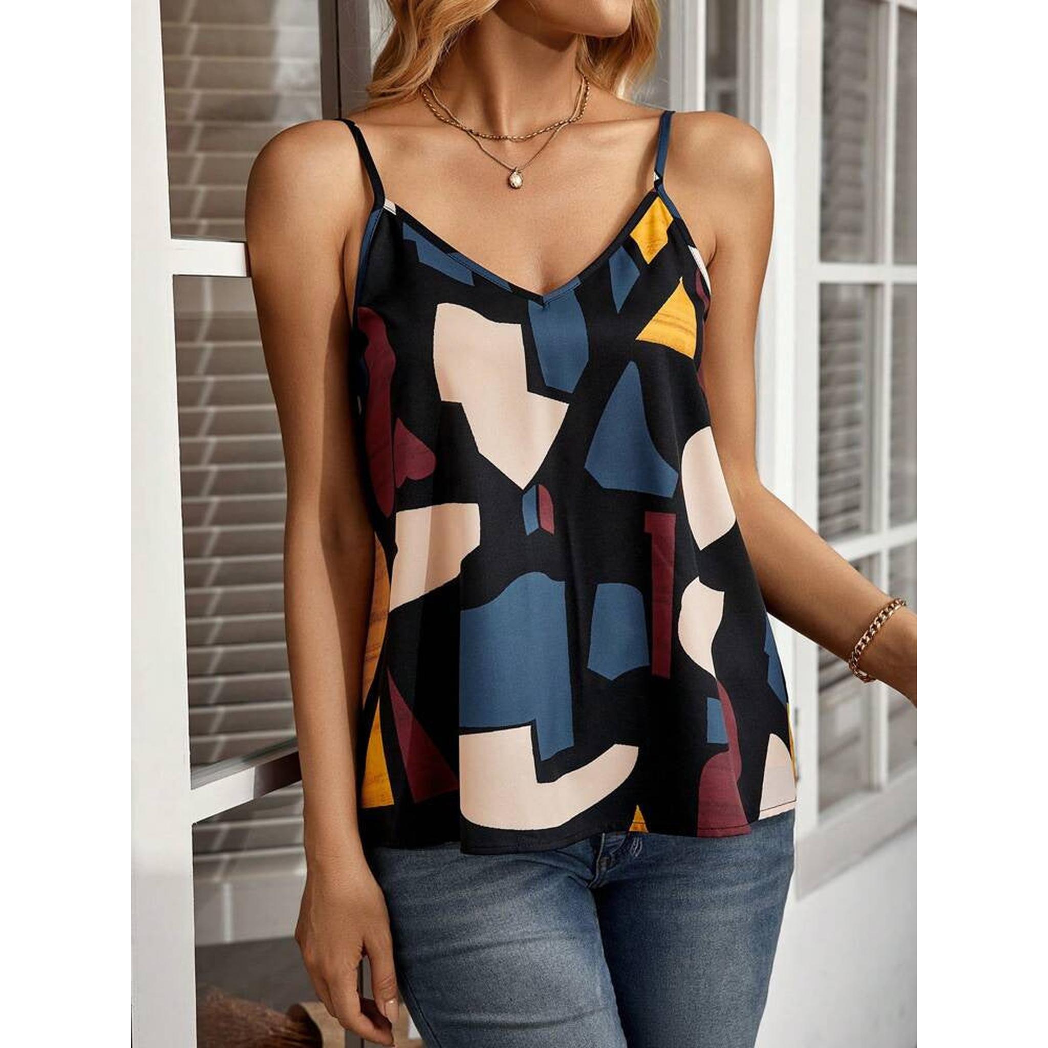 Horizon Essentials | Stylish Elegant Sleeveless Printed Camisole