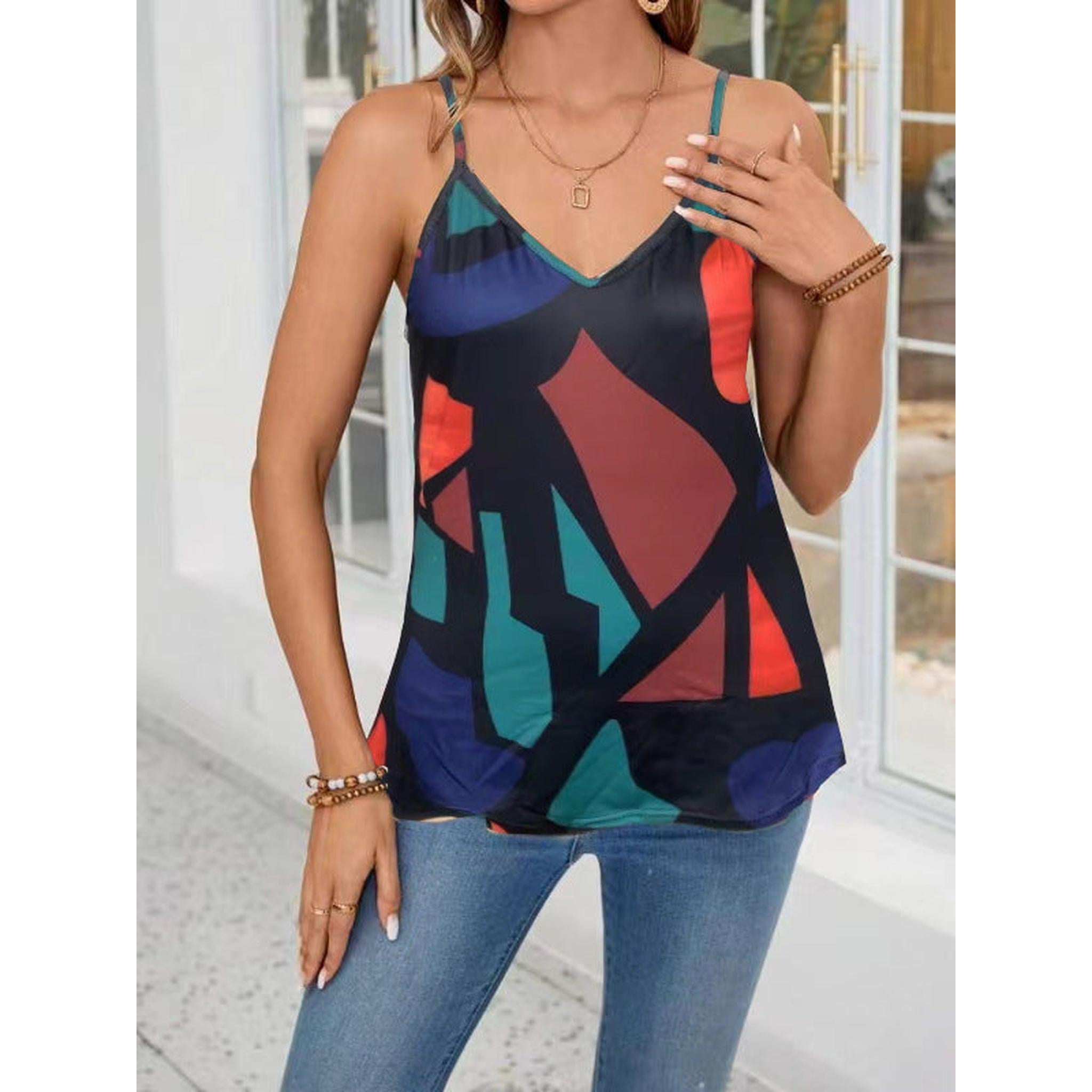 Horizon Essentials | Stylish Elegant Sleeveless Printed Camisole