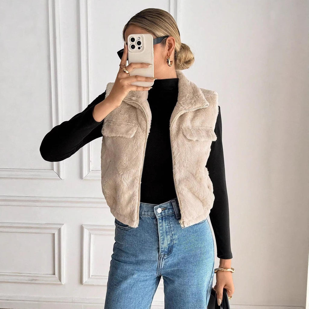 Horizon Essentials | Stylish Minimalist Short Vest Women