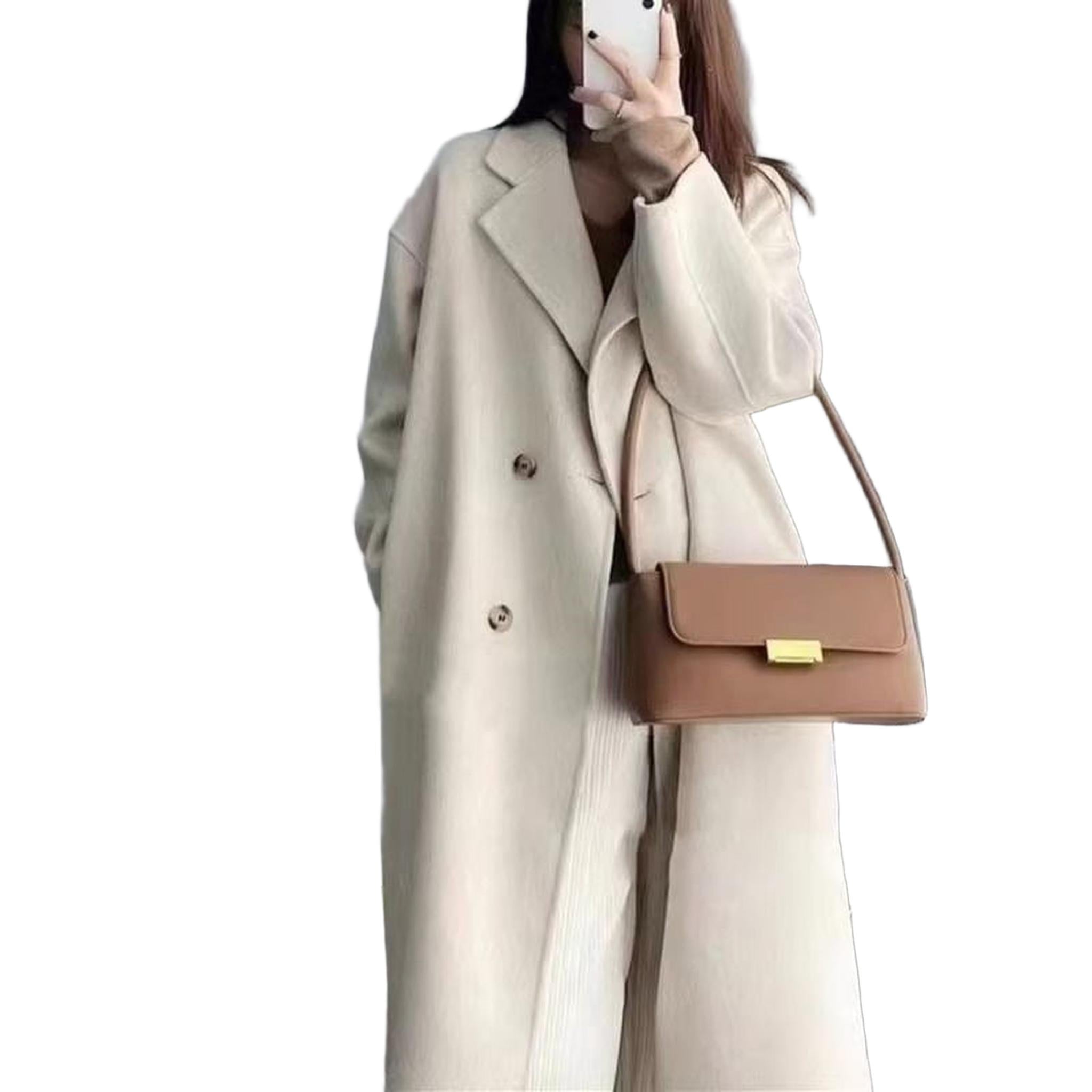 Horizon Essentials | Thickened Mid-Length Cashmere Coat