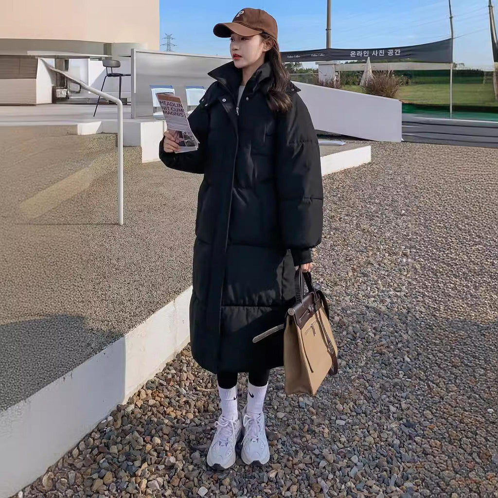 Horizon Essentials | Thickened Mid-Length Puffer Jacket