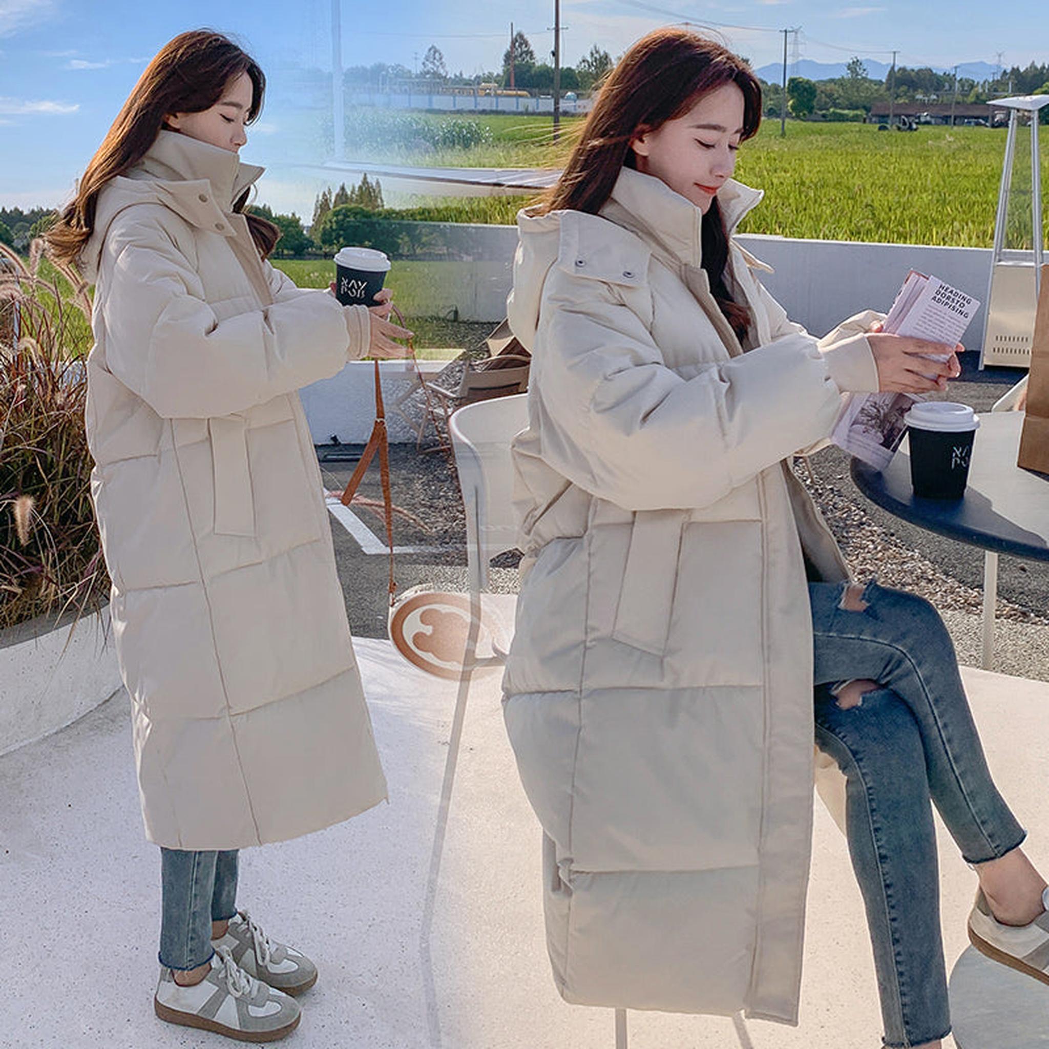 Horizon Essentials | Thickened Mid-Length Puffer Jacket