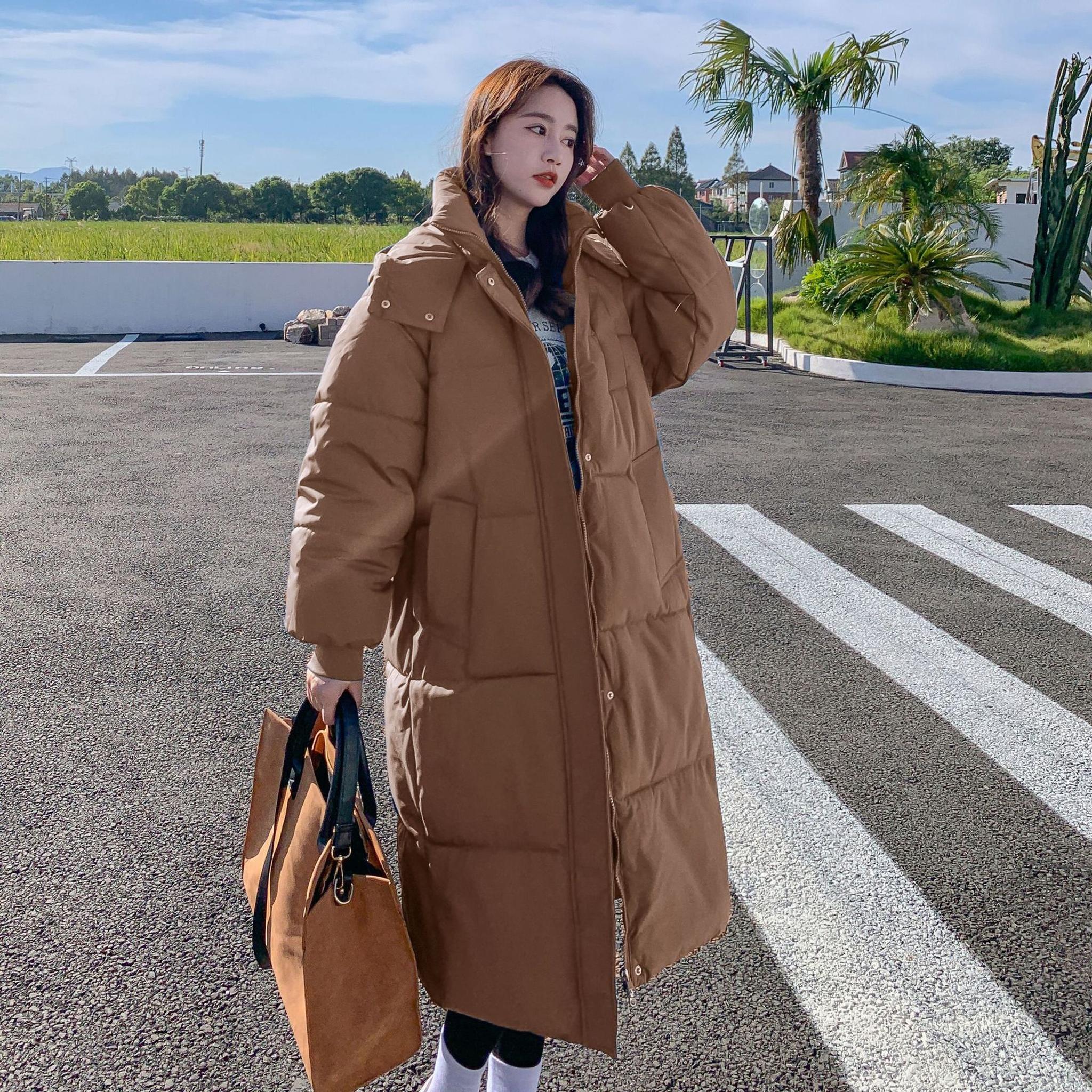 Horizon Essentials | Thickened Mid-Length Puffer Jacket