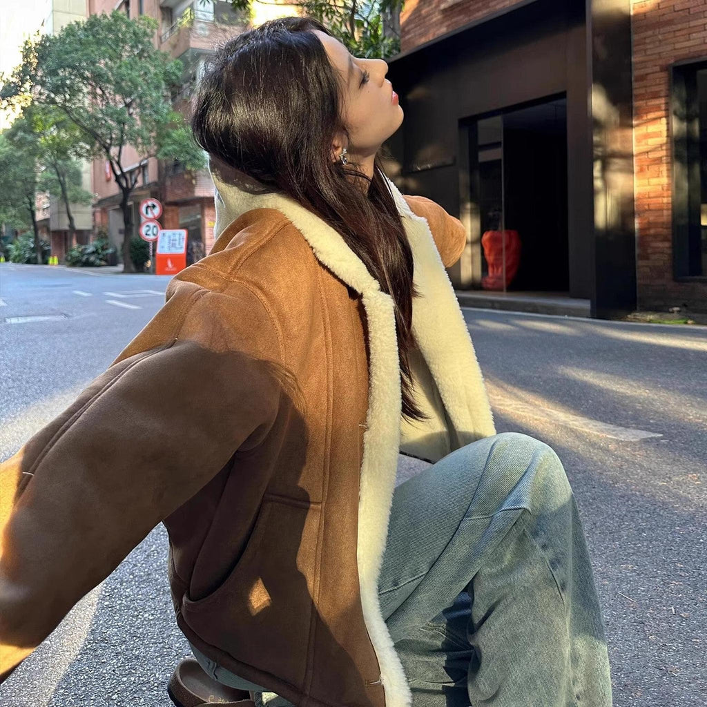 Horizon Essentials | Thickened Premium Polyester Leather Jacket