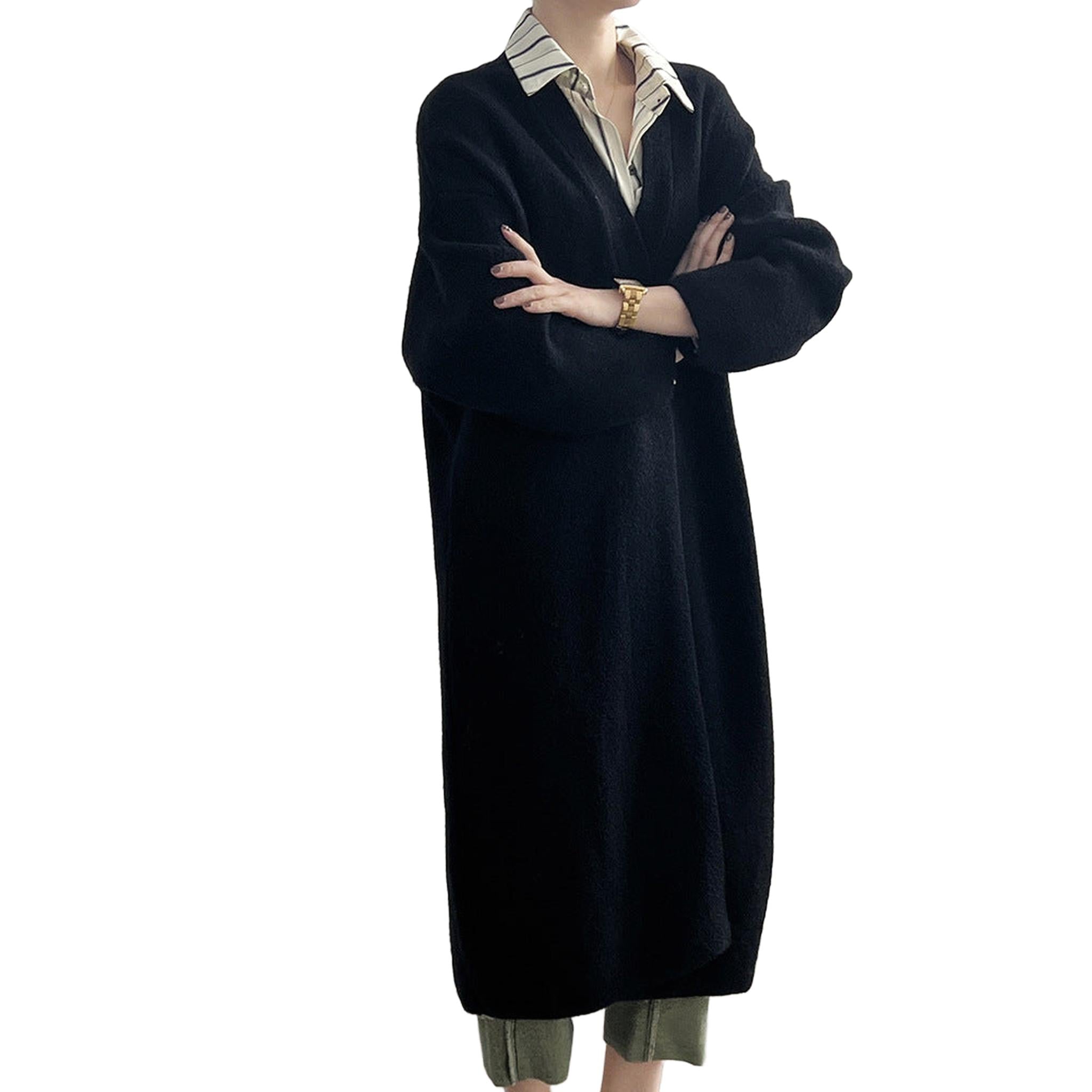 Horizon Essentials | Ultra-Long Premium Open Cardigan