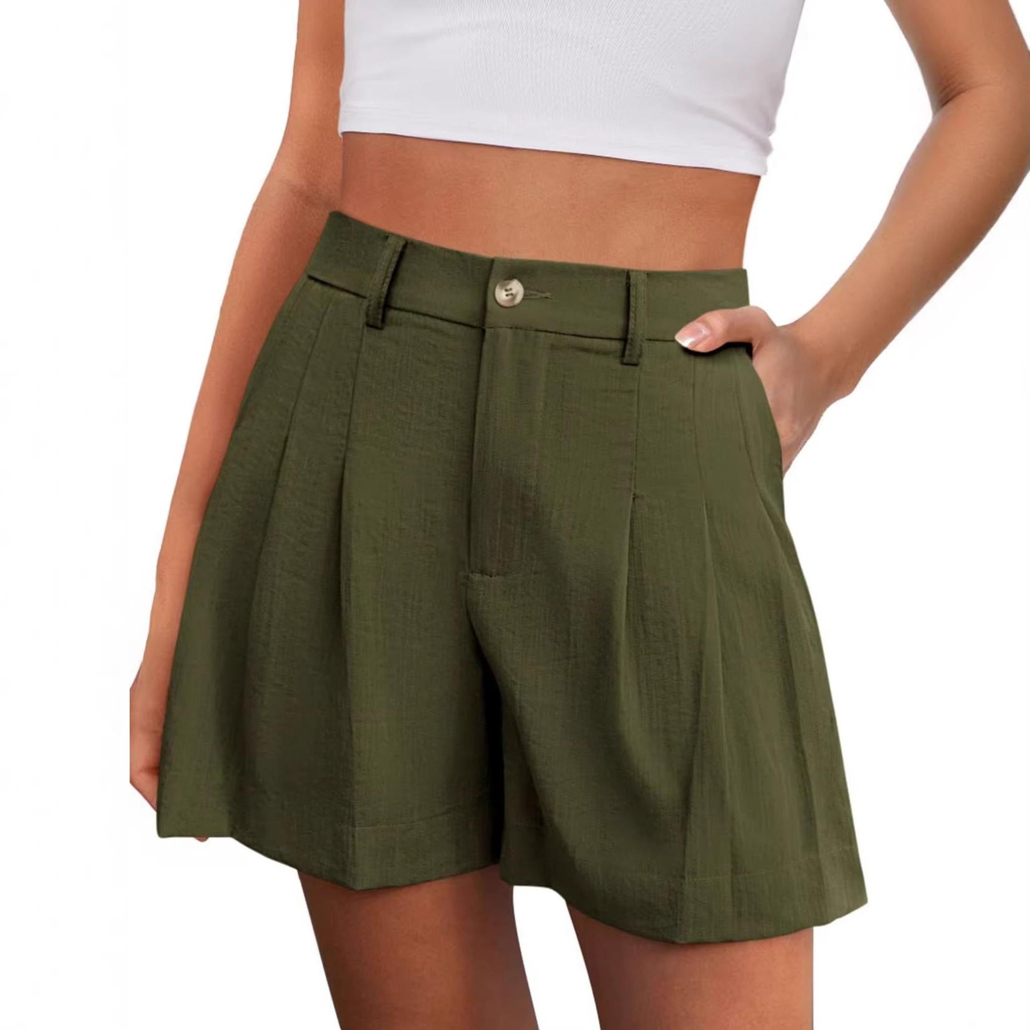 Horizon Essentials | Urban Chic Premium High-Waisted Shorts