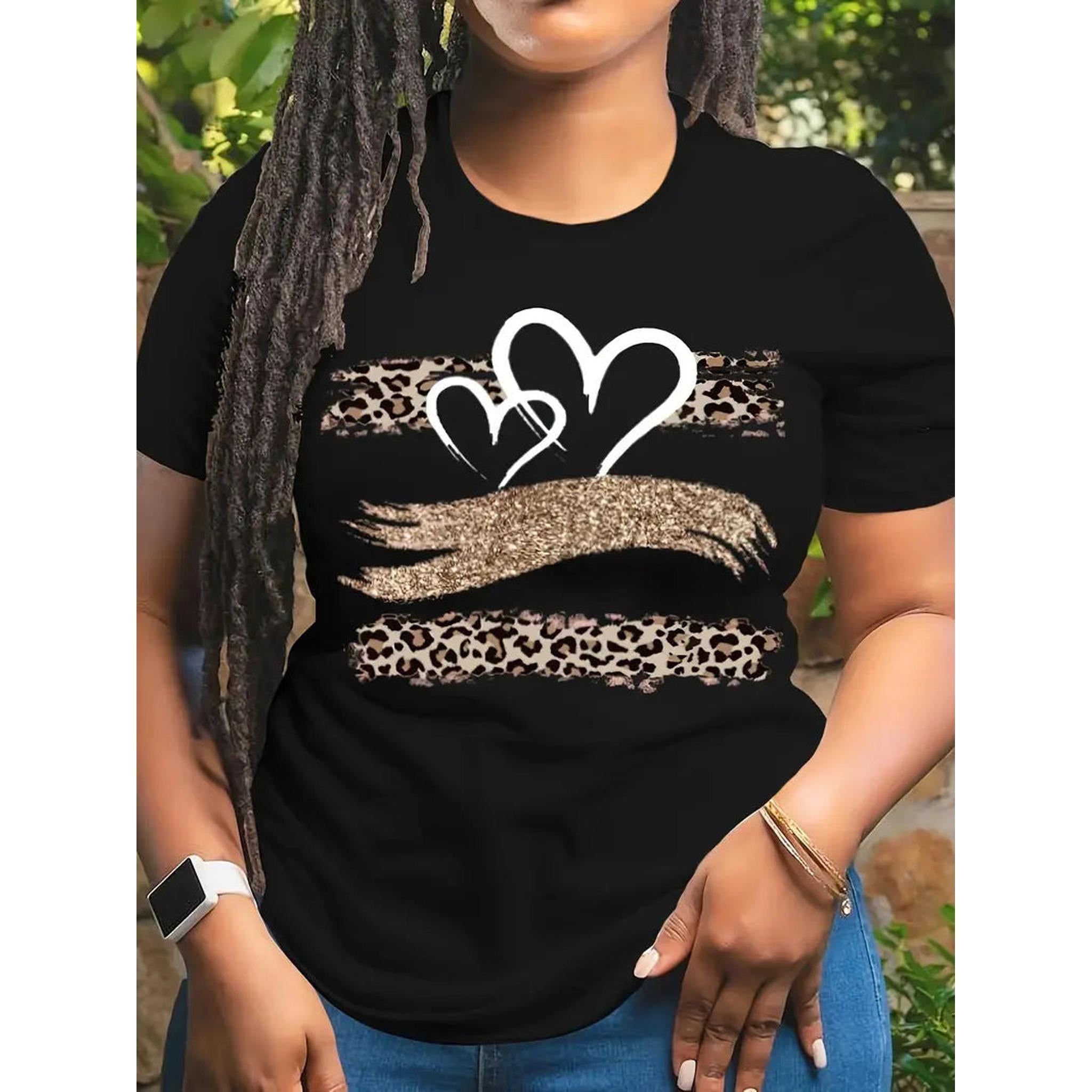 Horizon Essentials | Valentine's Day Love Neck Top