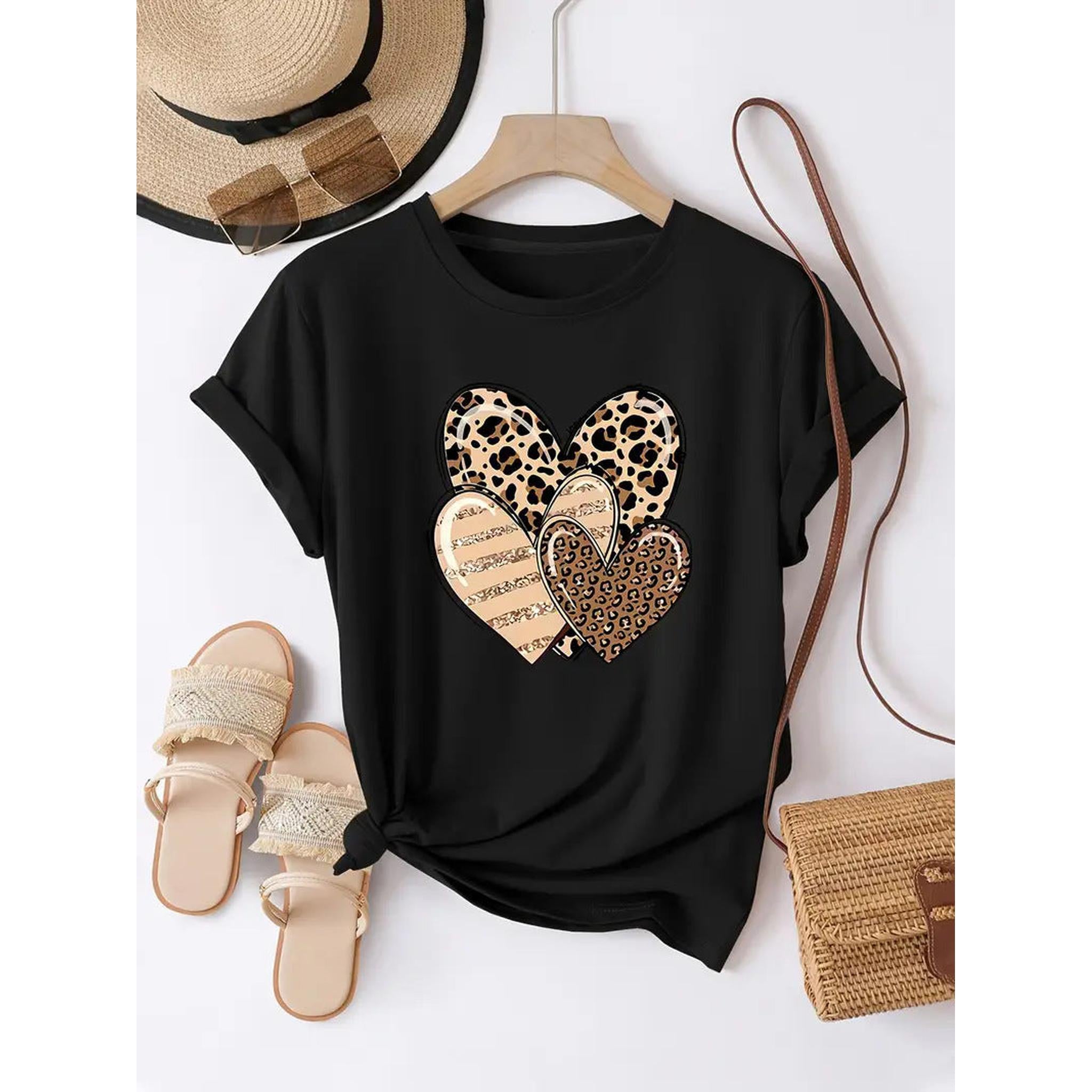 Horizon Essentials | Valentine's Day Love Neck Top