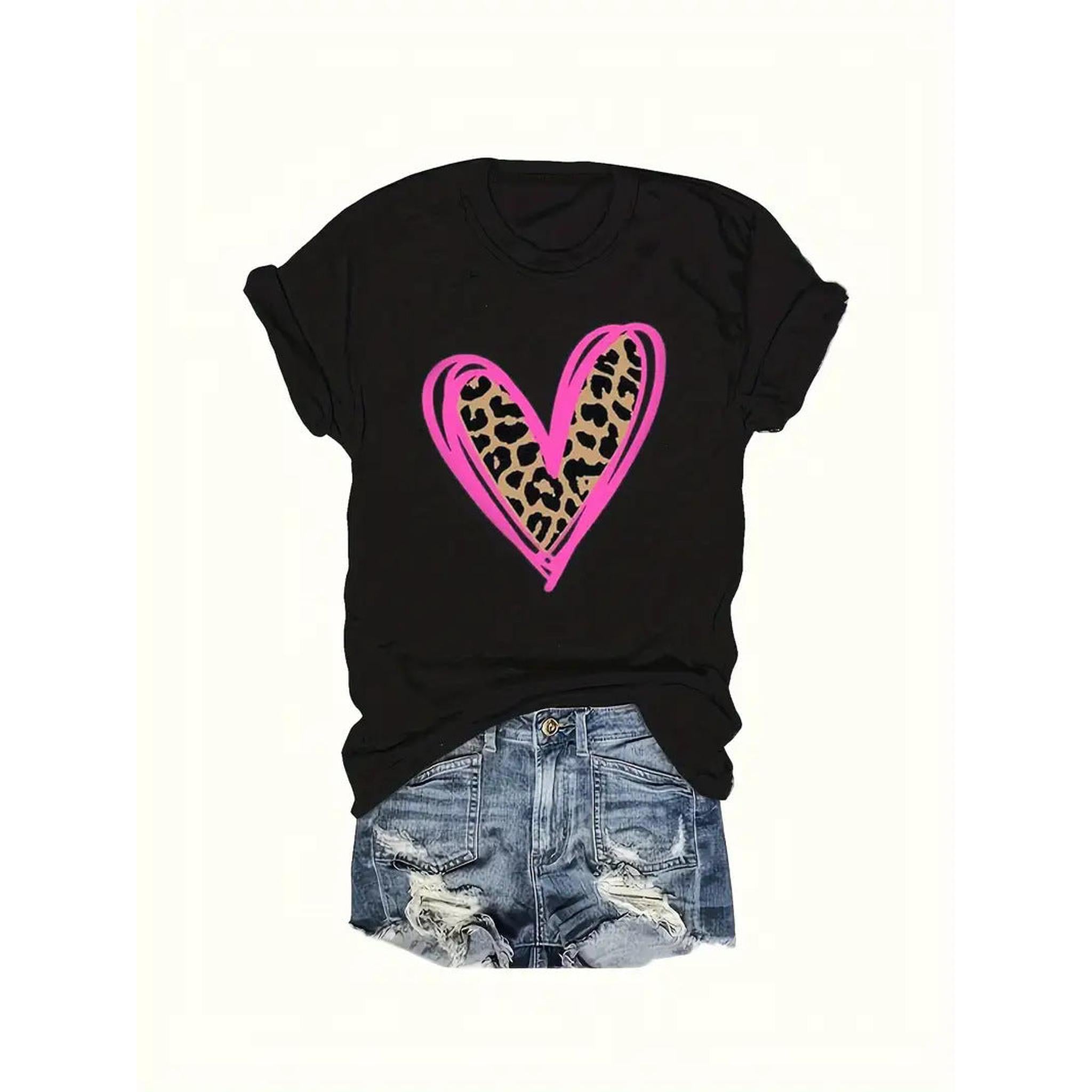 Horizon Essentials | Valentine's Day Love Neck Top