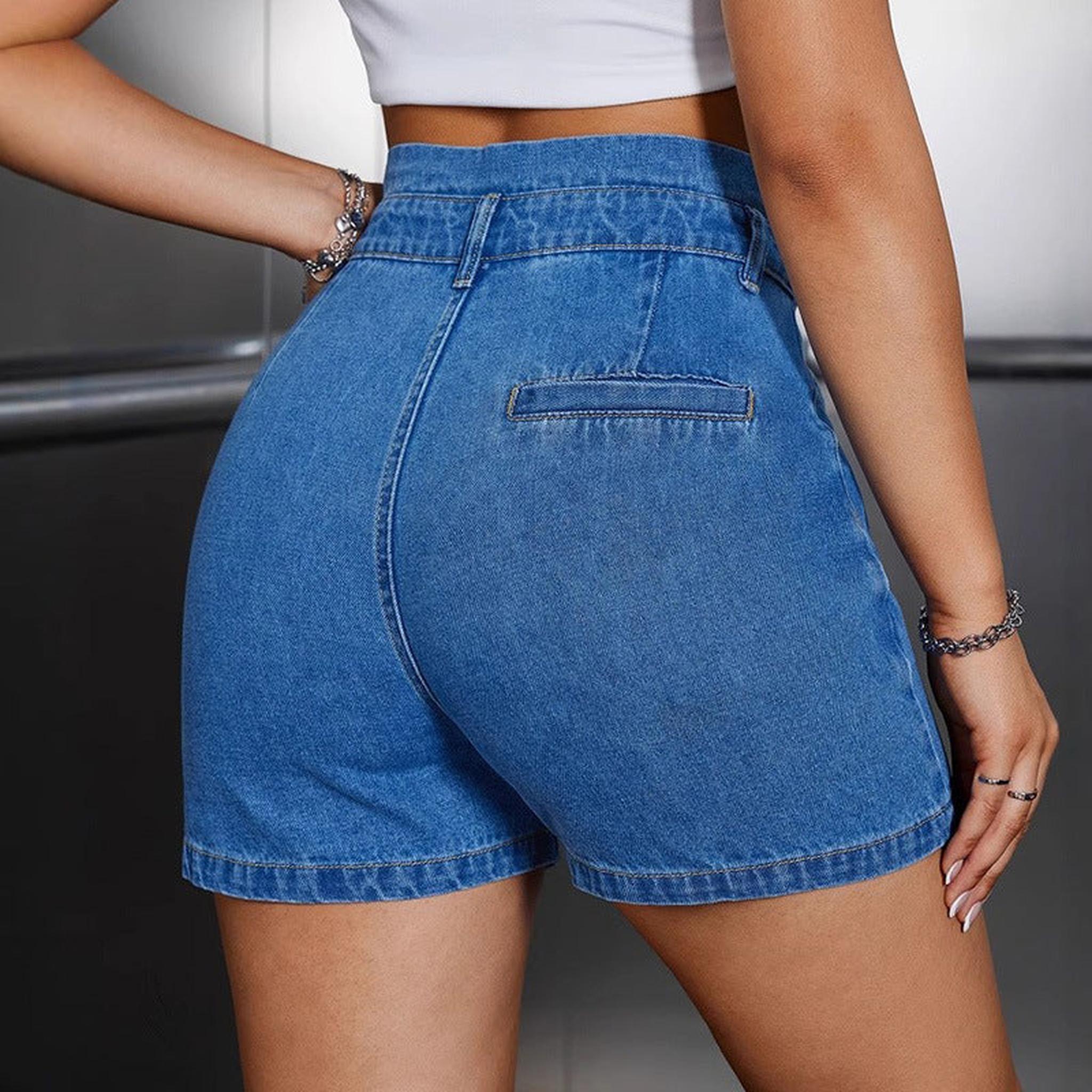 Horizon Essentials | Versatile Retro Premium Denim Shorts