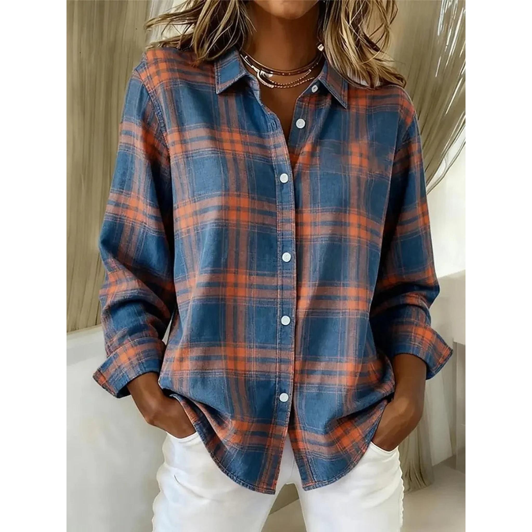 Horizon Essentials | Willowbrook Premium Plaid Blouse