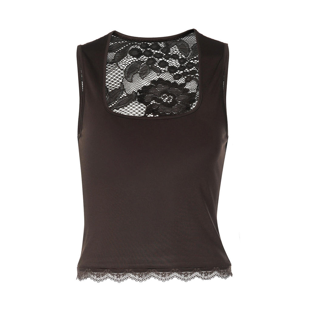 Horizon Essentials | Winter Slim-Fit Patchwork Tank