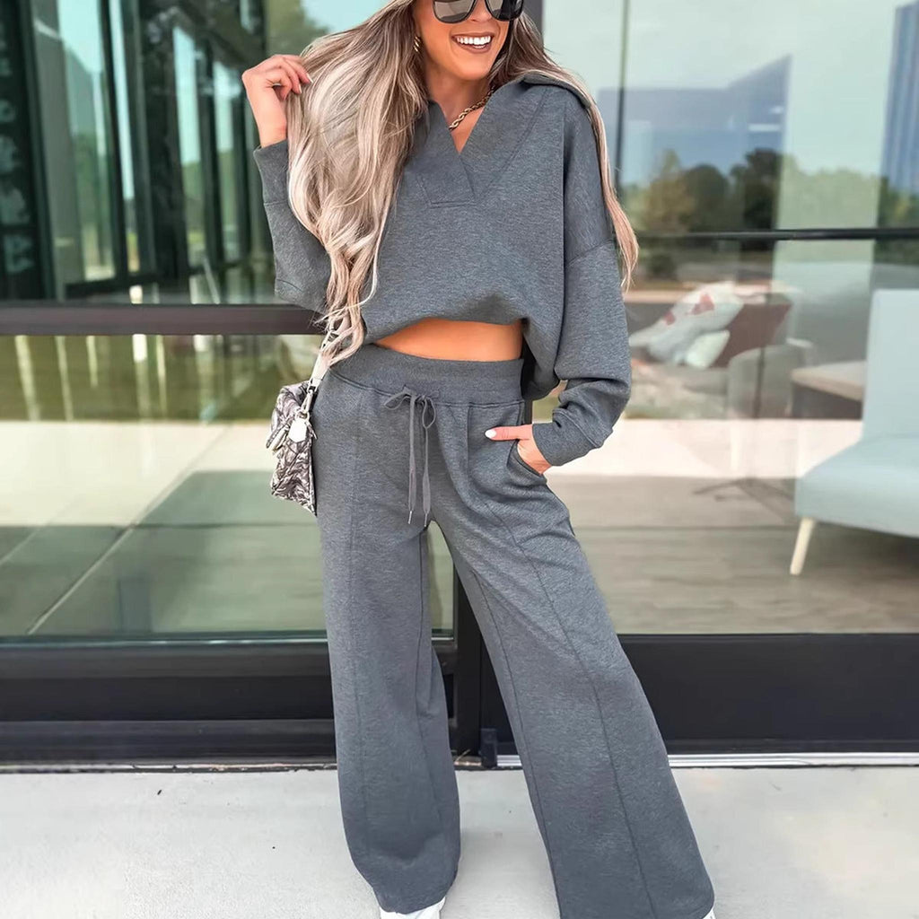 Horizon Essentials | Winter Womens Casual Long-Sleeve Set